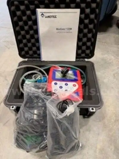 Landtech Biogas Portable Analyzer + Cable Accessories (Model BM13591)