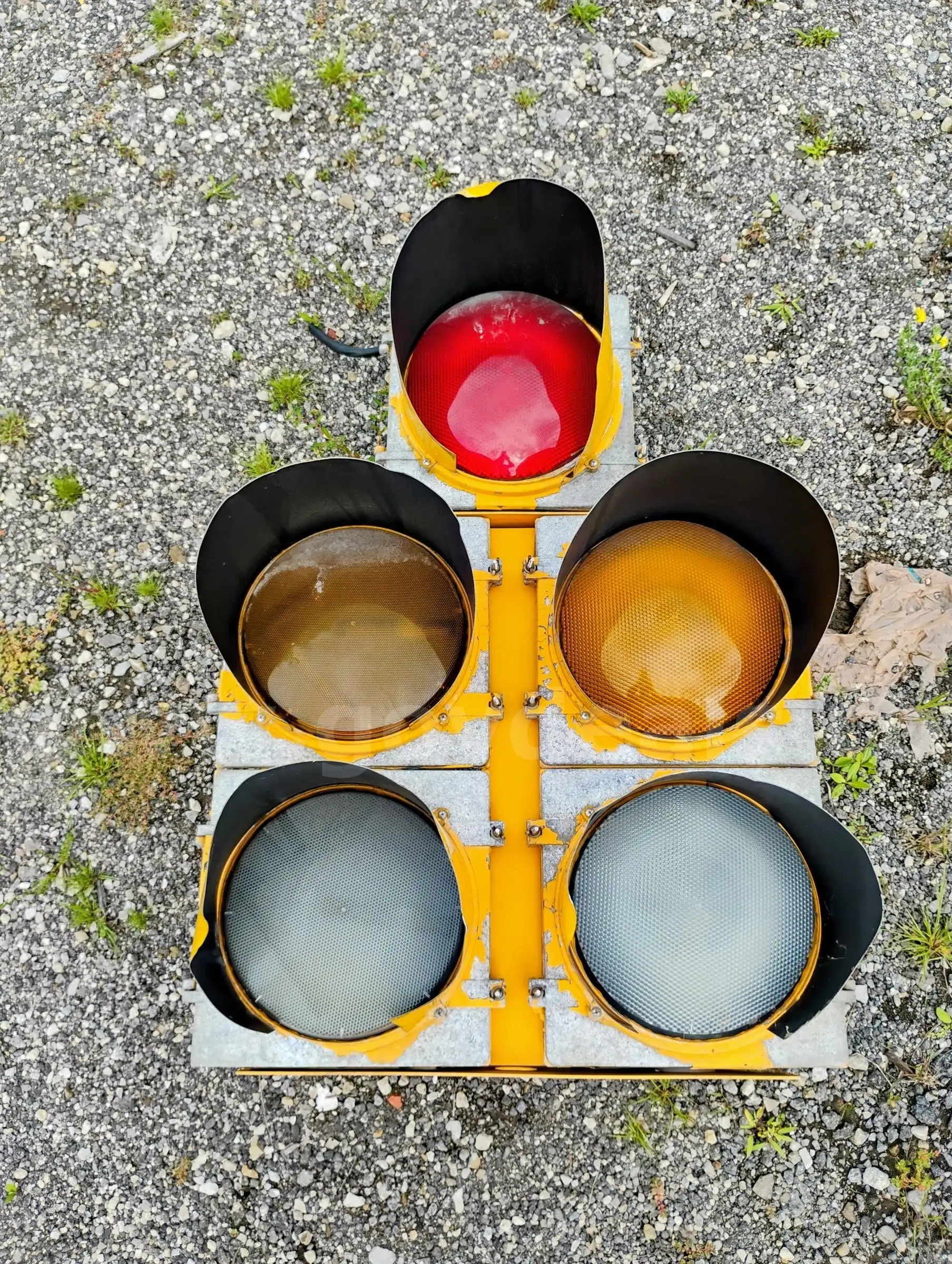 17 Aluminum Traffic signals with 5 lights