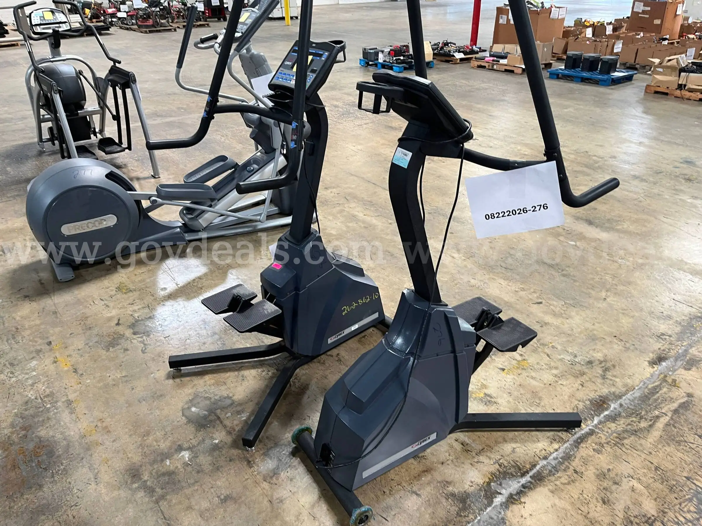 Lot of stepper climbers