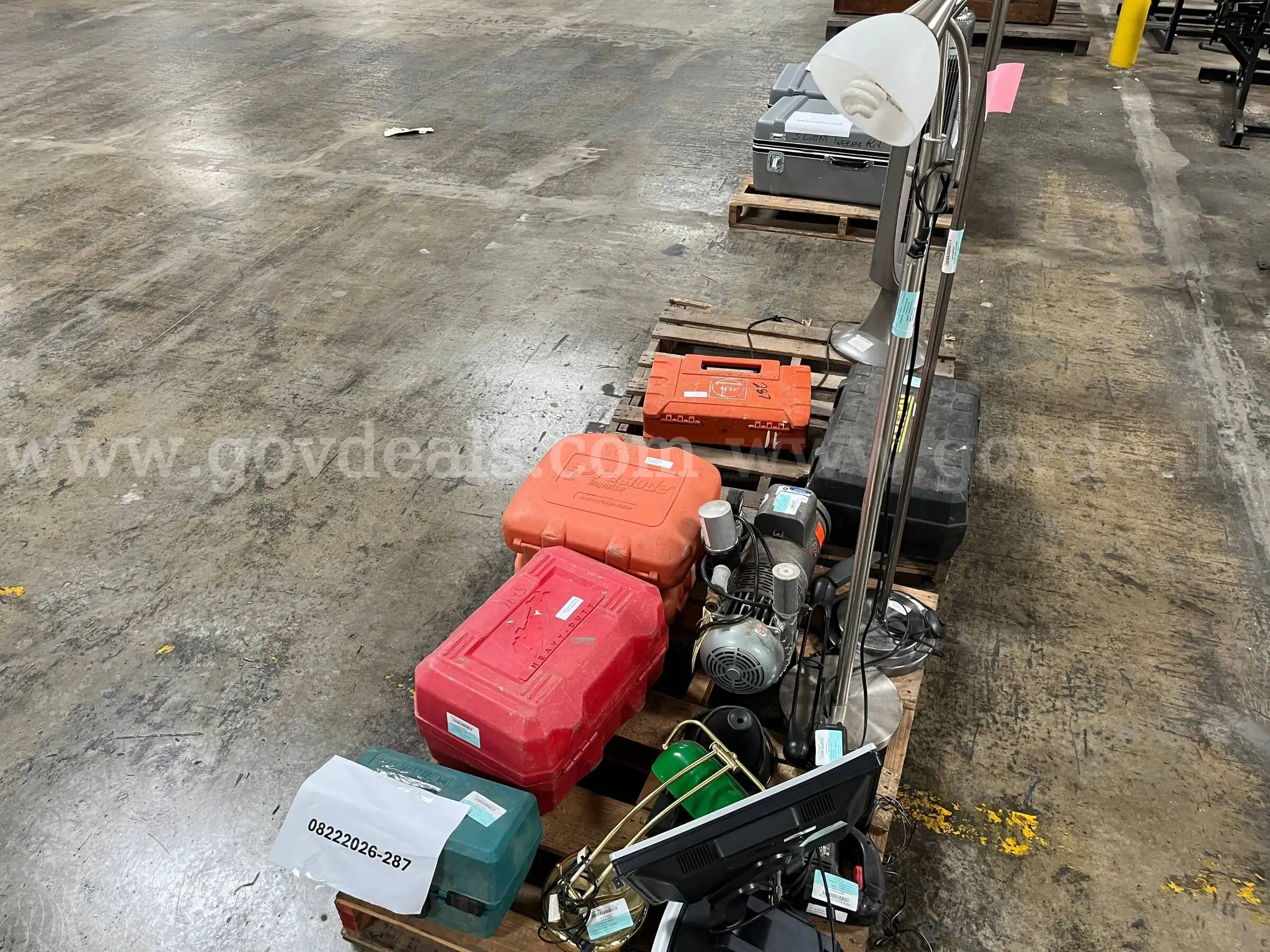 Lot of industrial equipment