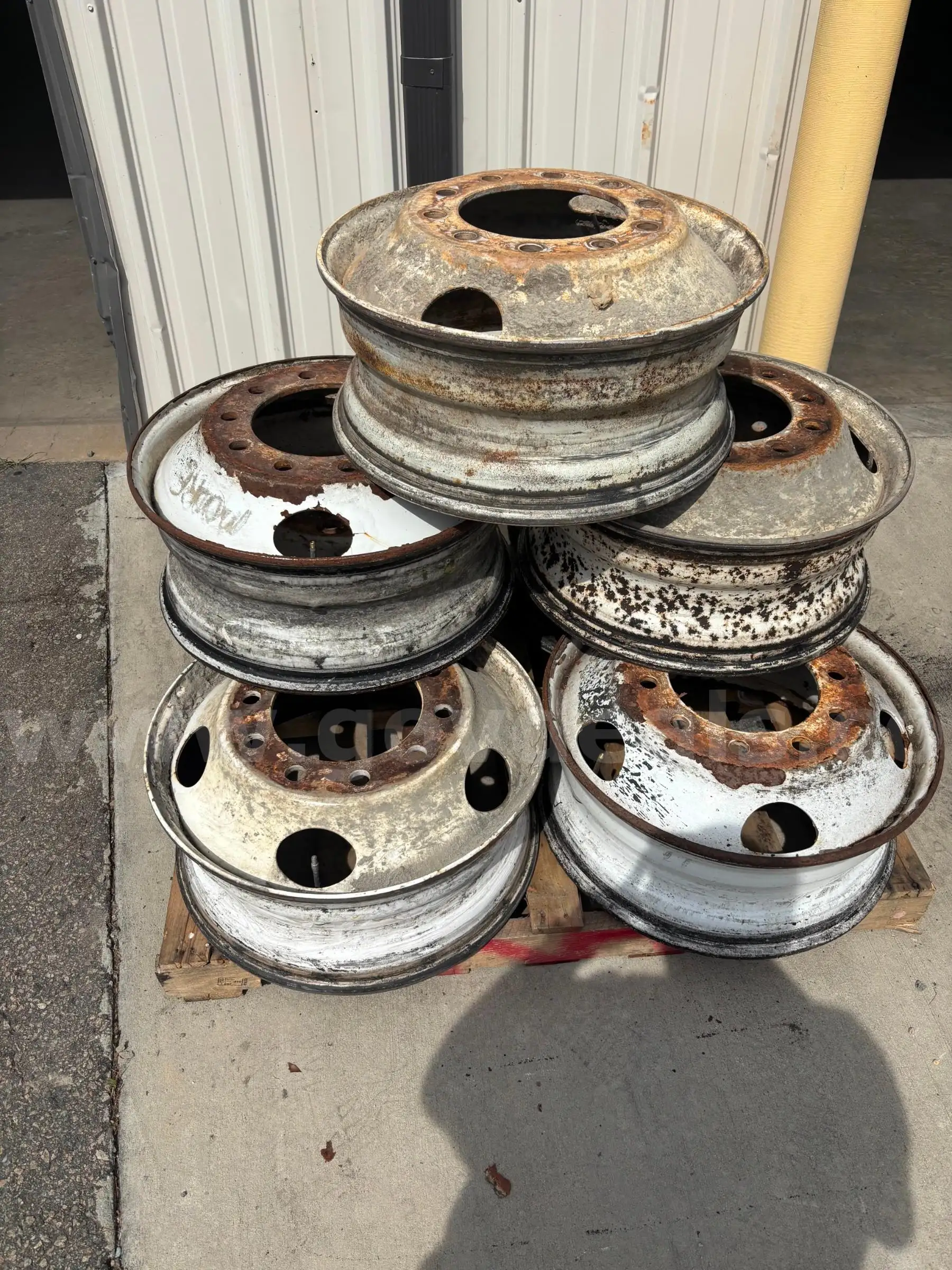 7 - used steel rims