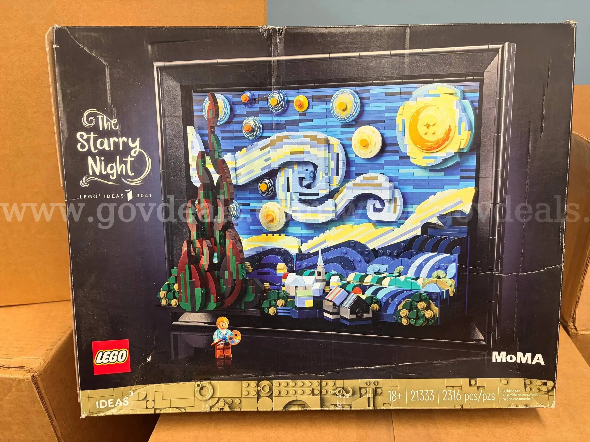 LEGO Ideas Vincent van Gogh - The Starry Night