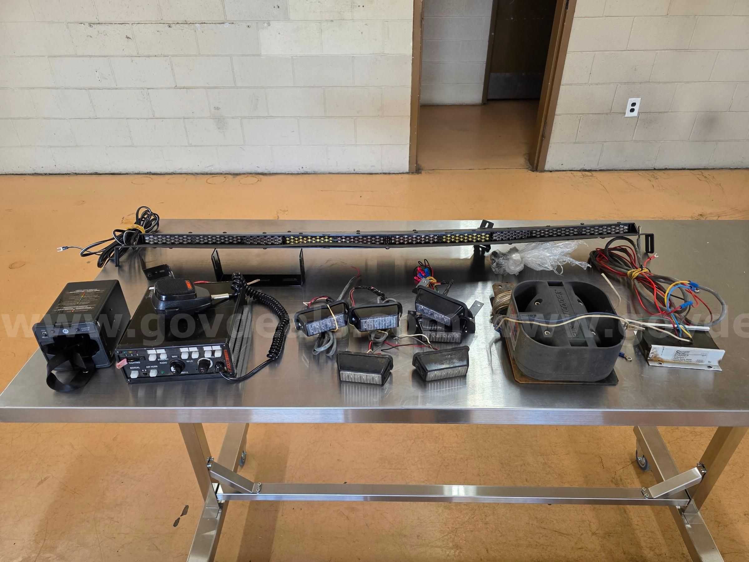 Code 3 Emergency Vehicle Siren and Light System
