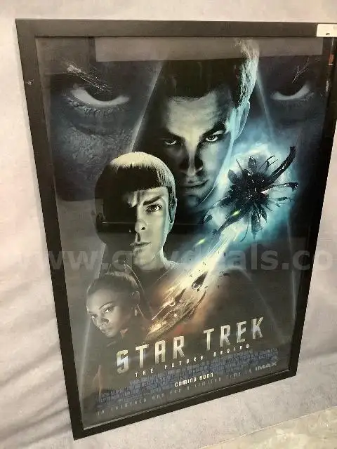 Filmed in Utah Star Trek Movie Poster Approx. 29 x 42