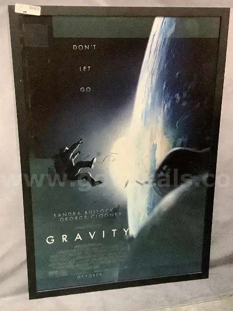 Filmed in Utah Gravity Movie Poster approx. 29x42