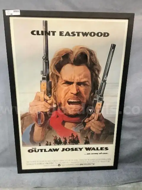 Filmed in Utah Clint Eastwood The Outlaw Josie Wales Movie Poster