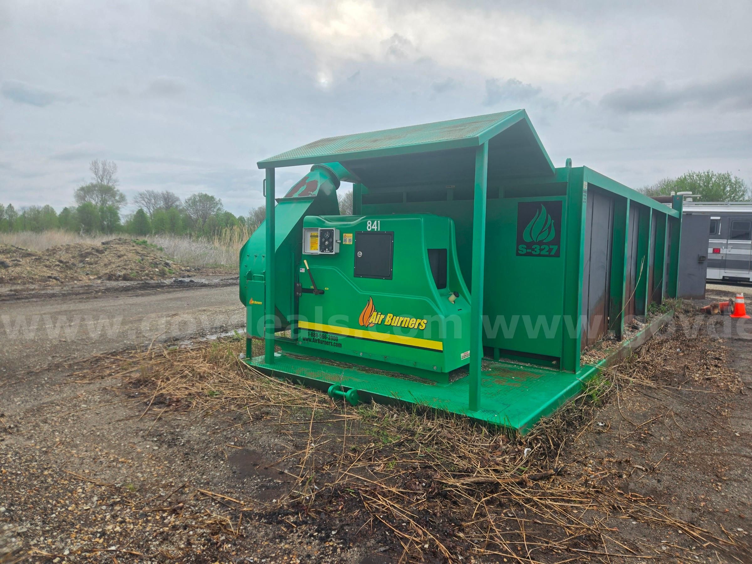 2016 Air Burner Model S327 FireBox Diesel Powered Destructor