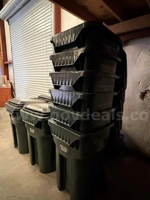 Lot of Ten (10) Recycling Containers (NEW)