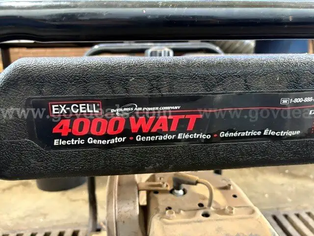 Excel 4000 Watt Portable Generator