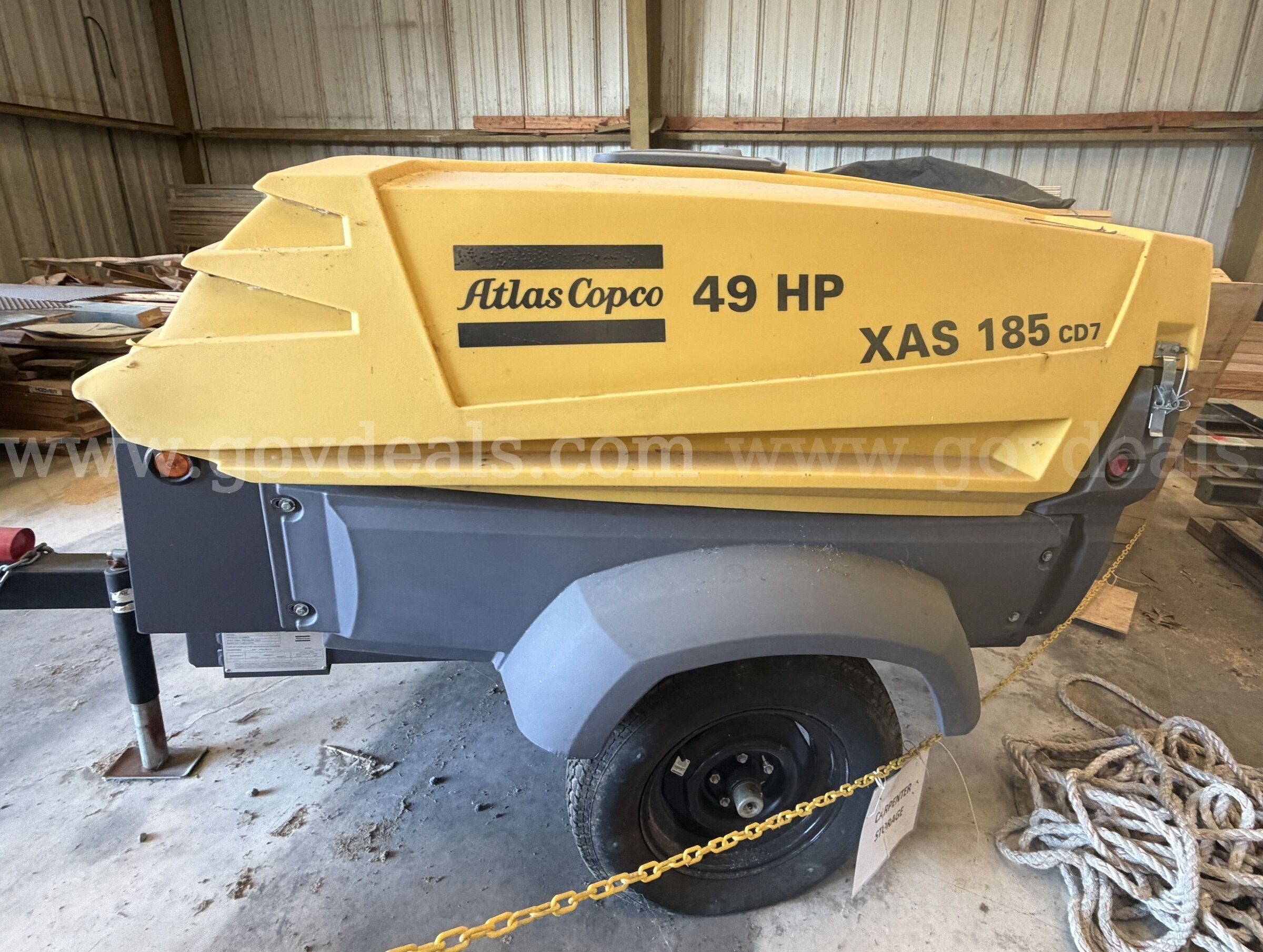 Atlas Copco XAS 185 CD7