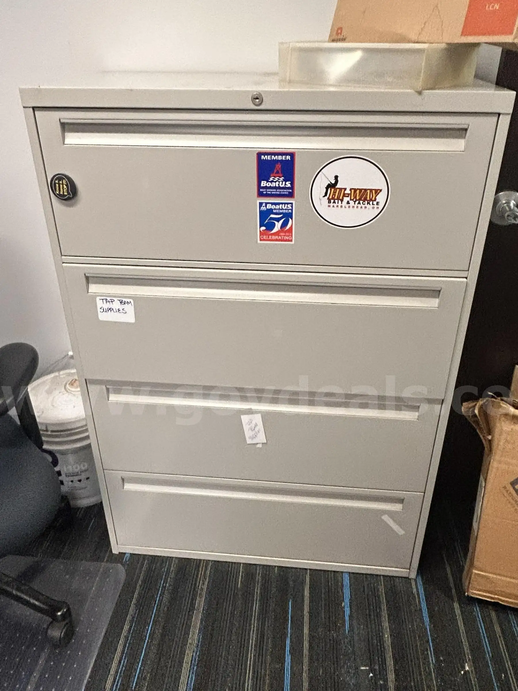 Used 4 Drawer Filing Cabinet (EN)