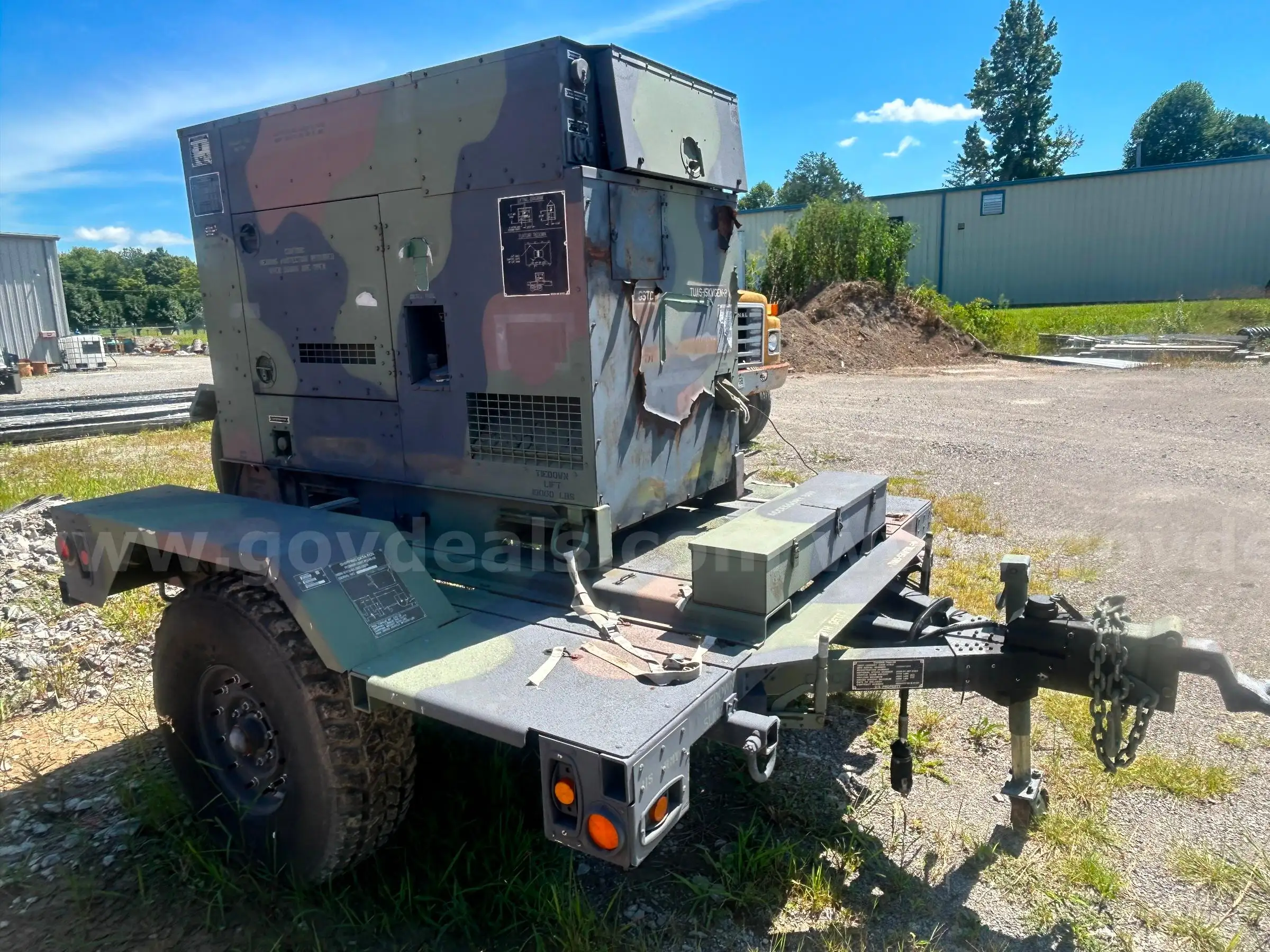 Trailer Mounted Generator 15kw 50 60hz