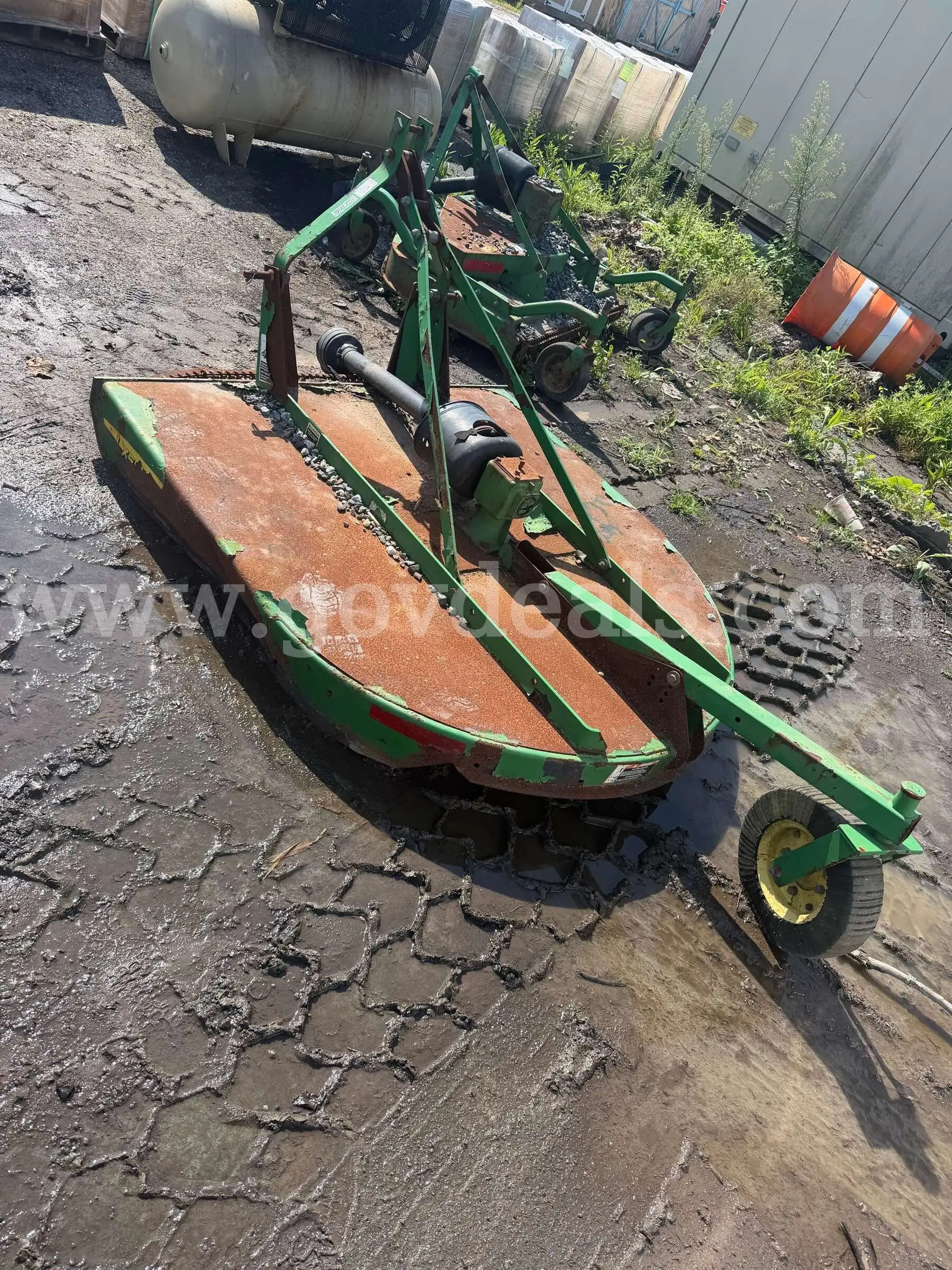 5-Foot John Deere Rotary Cutter Bush Hog As-Is
