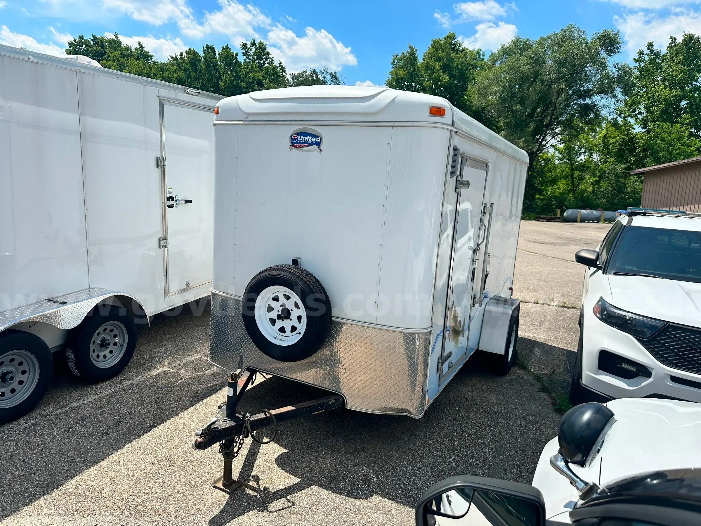 2014 6 x 12 Enclosed United Trailer