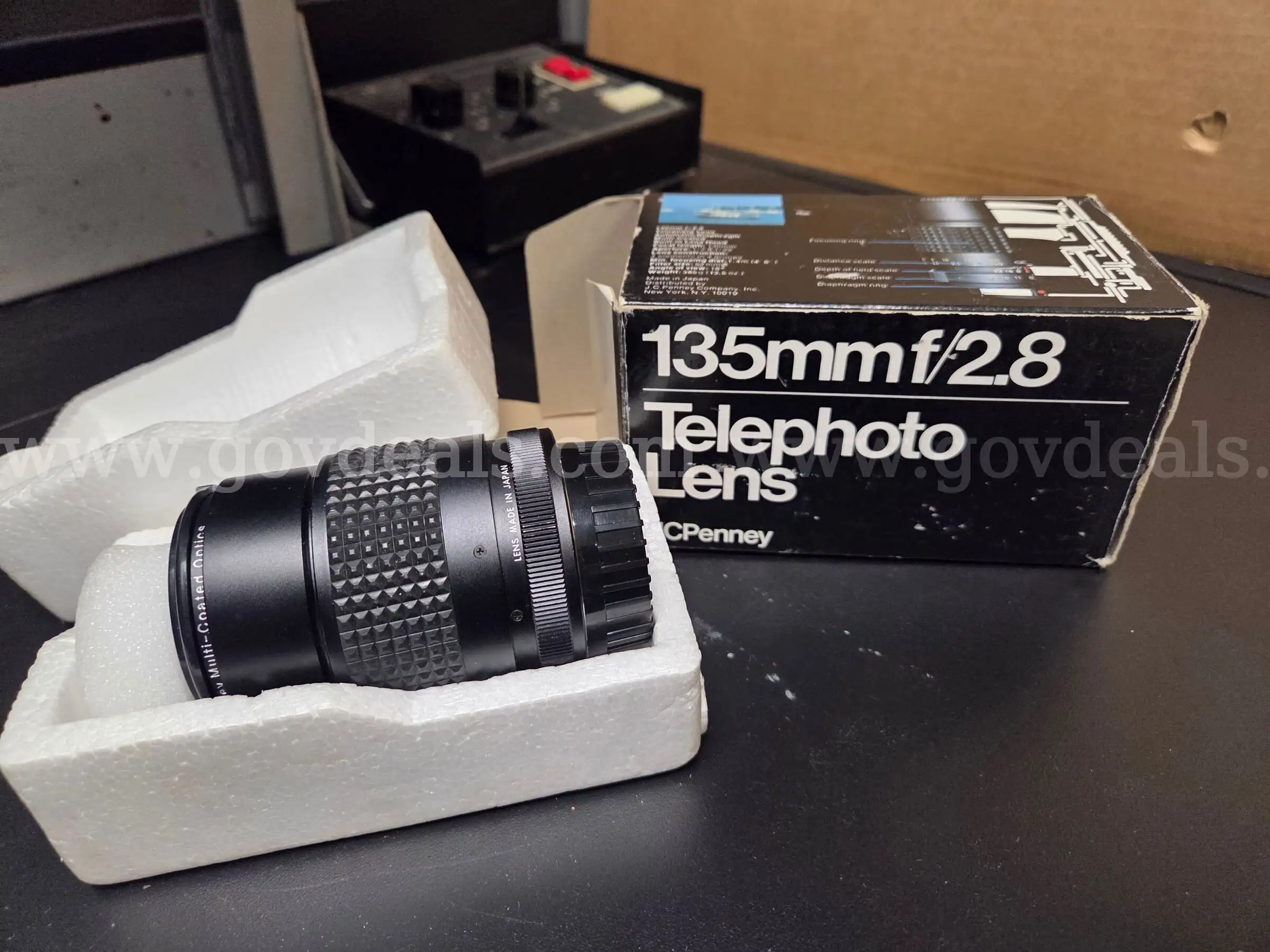 Vintage JCPenney 135mmf 2.8 telephoto lens