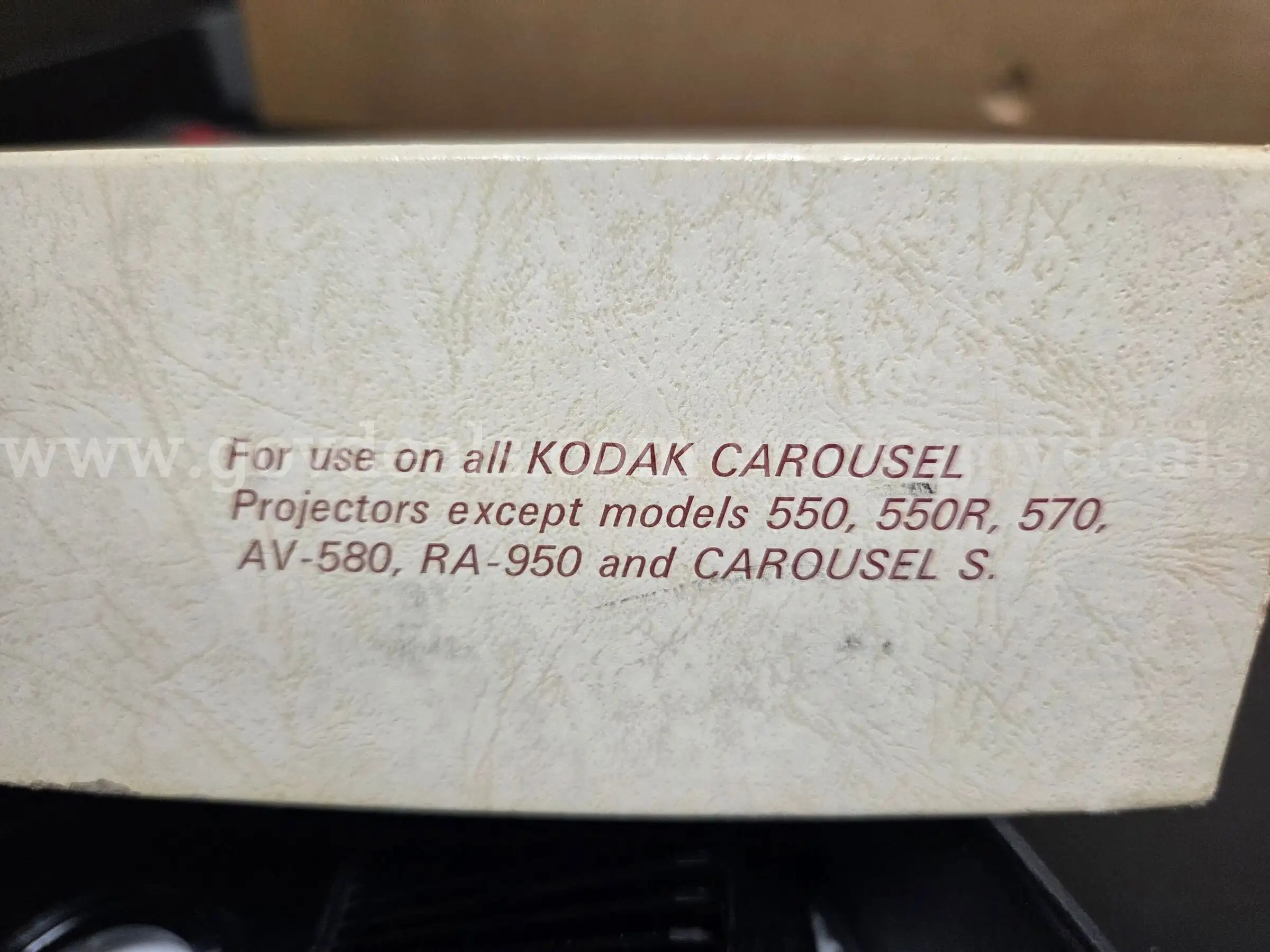 Vintage Kodak Carousel 140 Slide Tray