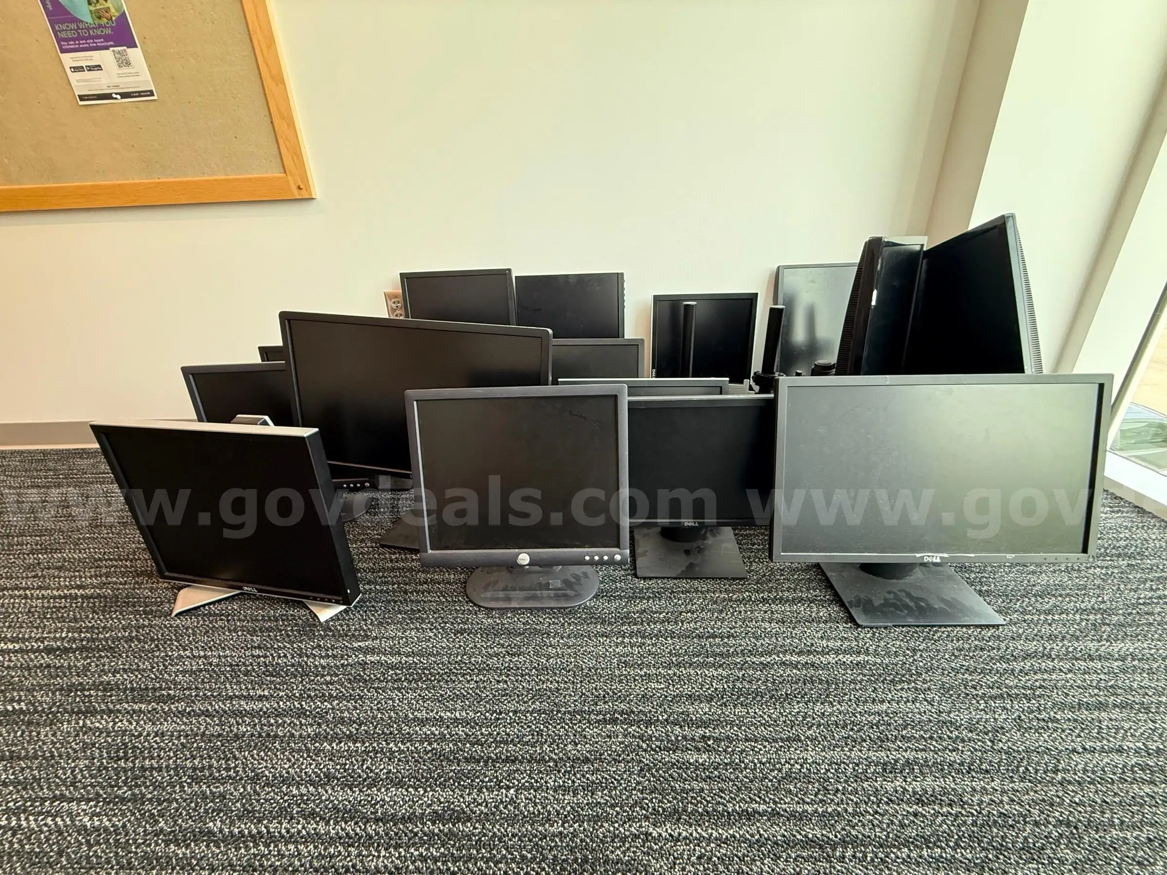 Monitor Lot #1 - Start Bid $1.00 - Sold As Is No Shipping - IT Dept. 419-354-6217