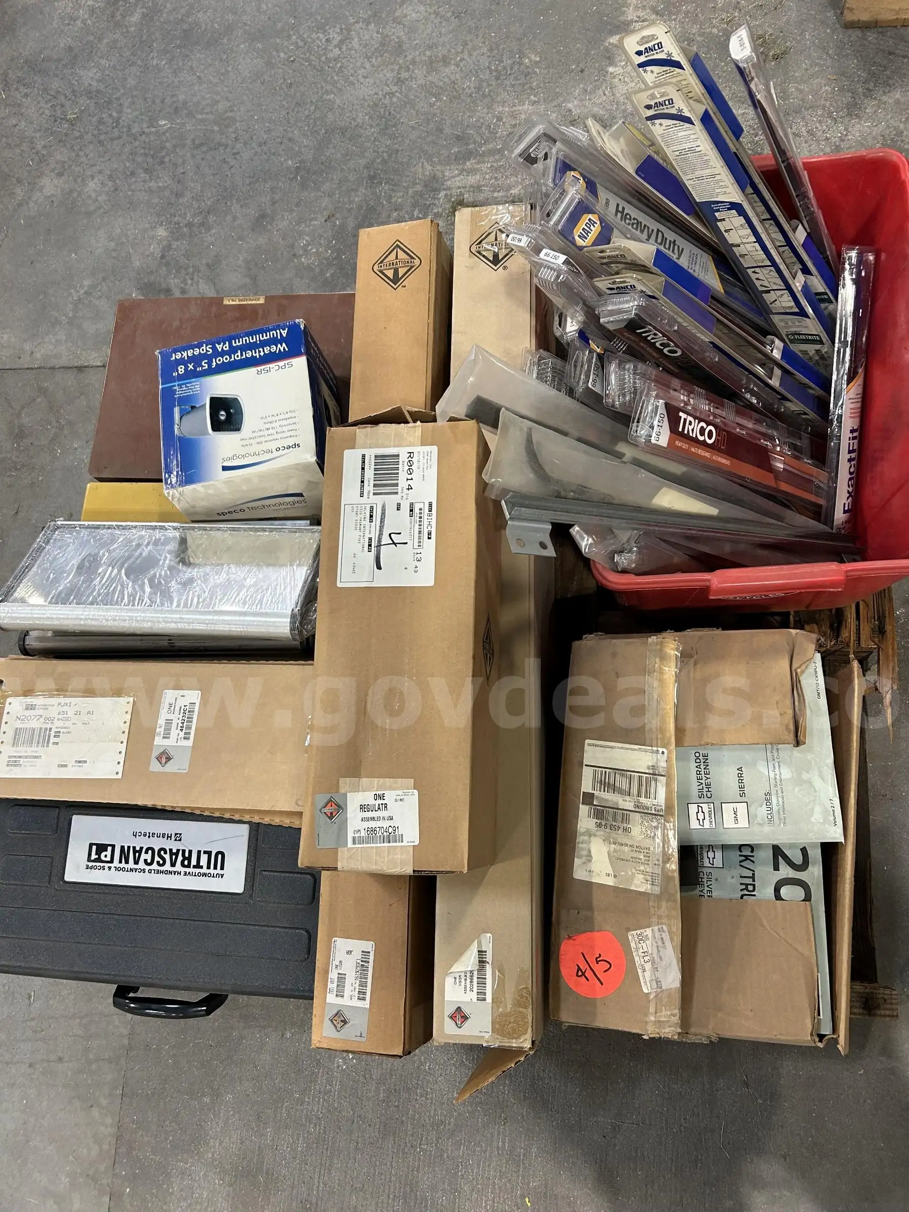 Misc. Obsolete Parts - Start Bid $20.00 - Located Public Works 419-409-0087 1010 N. College Dr.