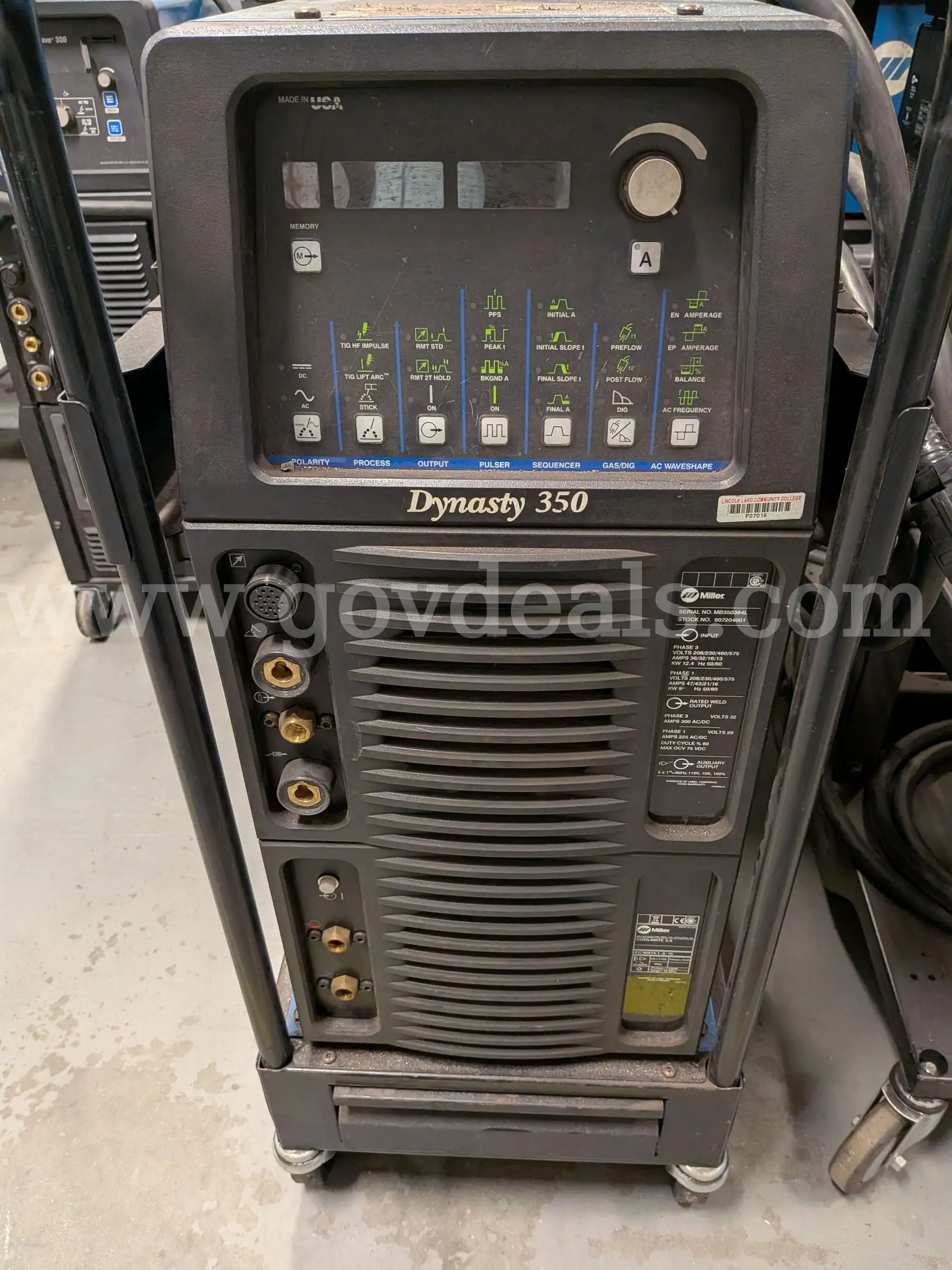 Miller Dynasty 350 Welder #2