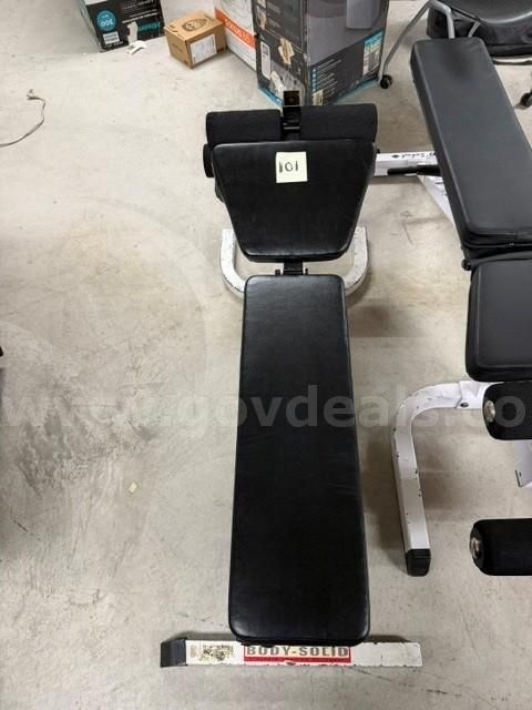 Lot of fitness equipment