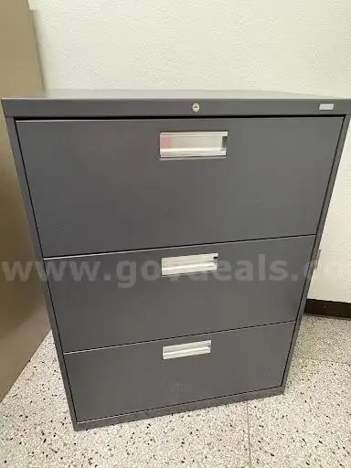 Set of Two Lateral File Cabinets