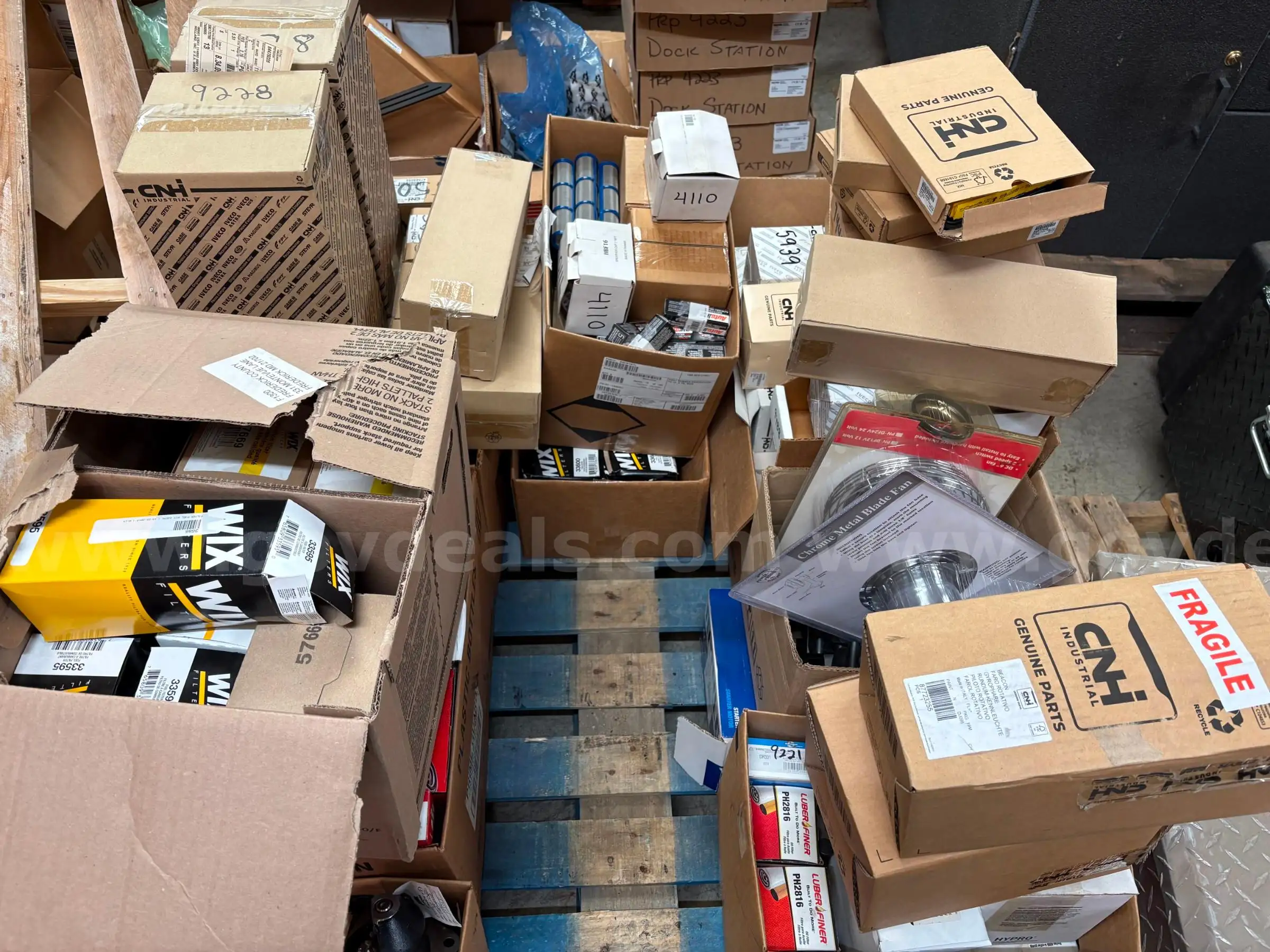 Oil filters air filters brakes and other misc. parts