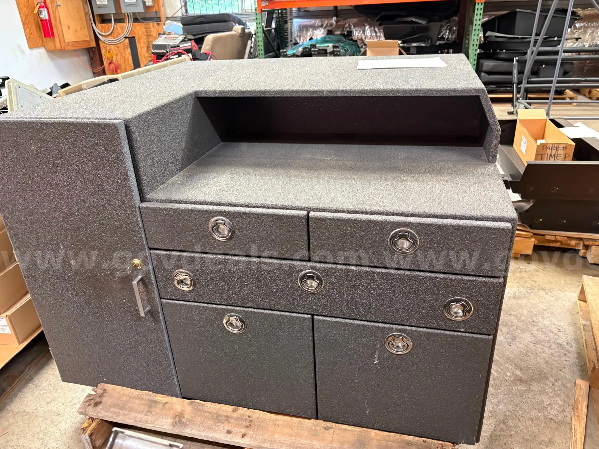 HID Emergency Services command and storage cabinet