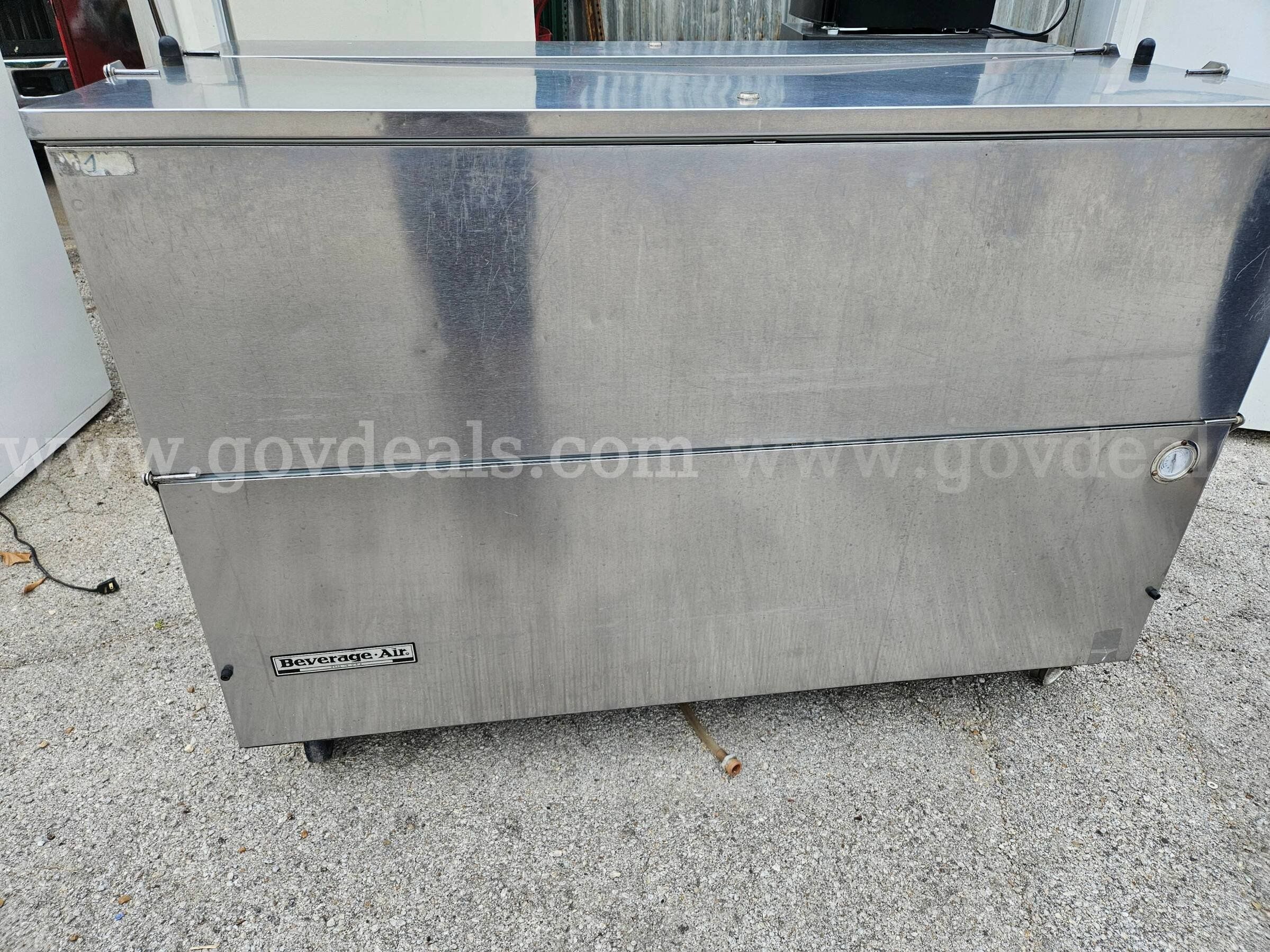 1 Stainless Beverage Air Milk Cooler
