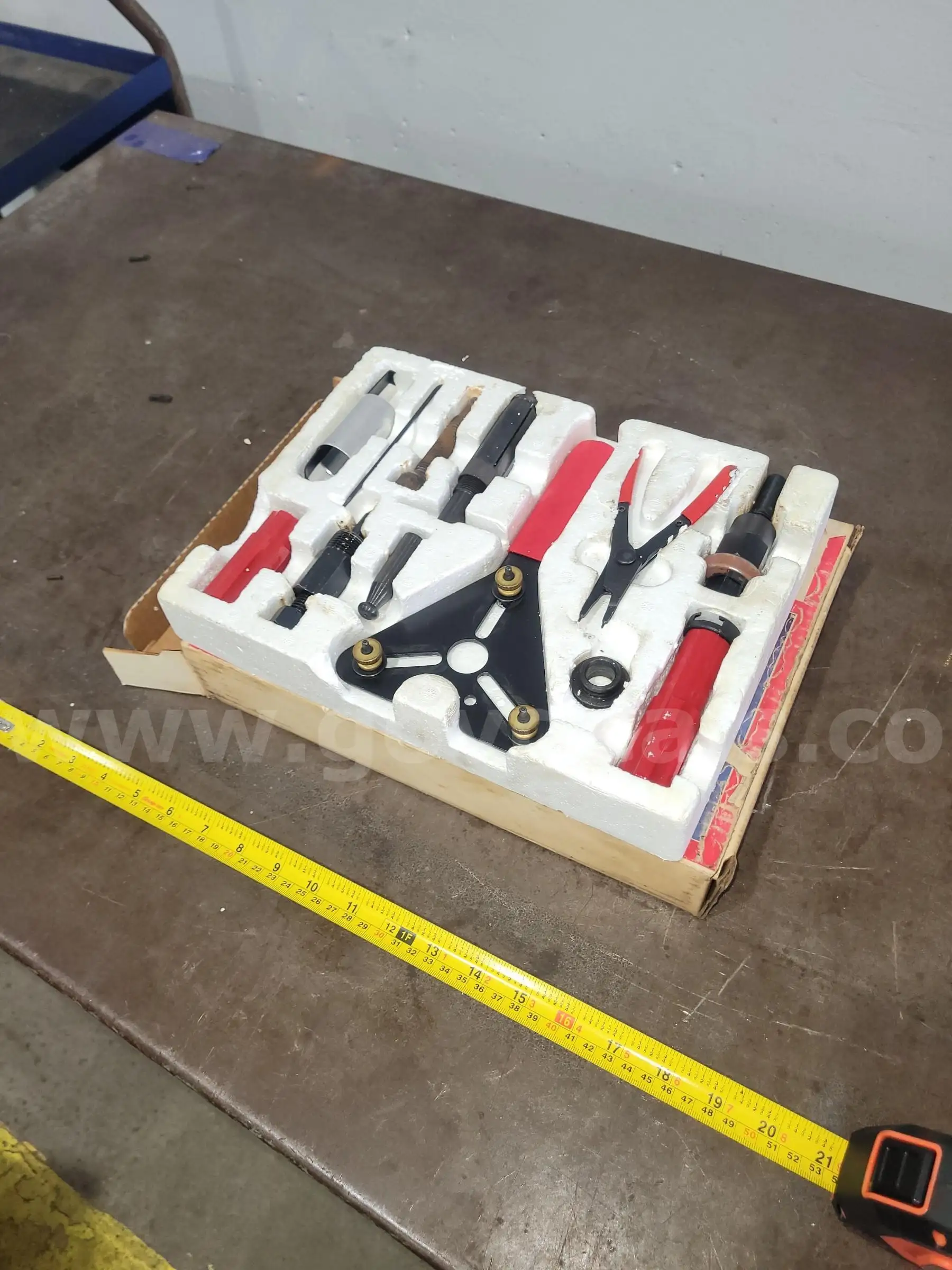 Blue-Point No. ACT1269A GM R-4 & A-6 Compressor Seal Service Tool Set