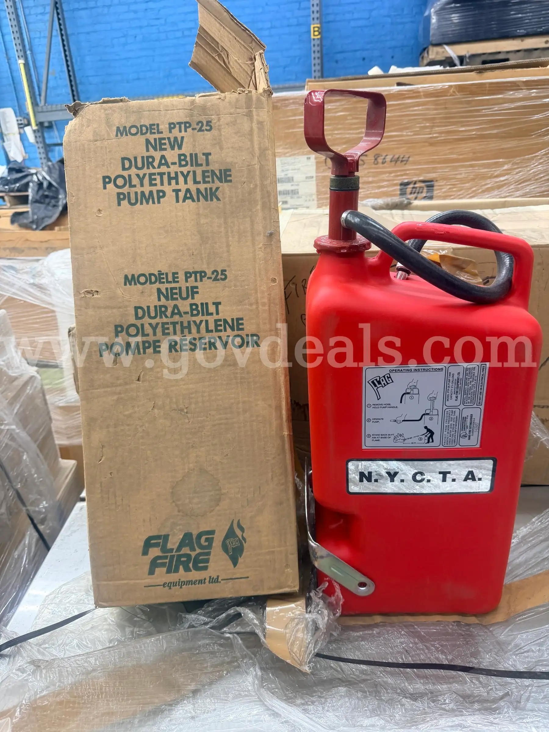 Flag Fire PTP-25