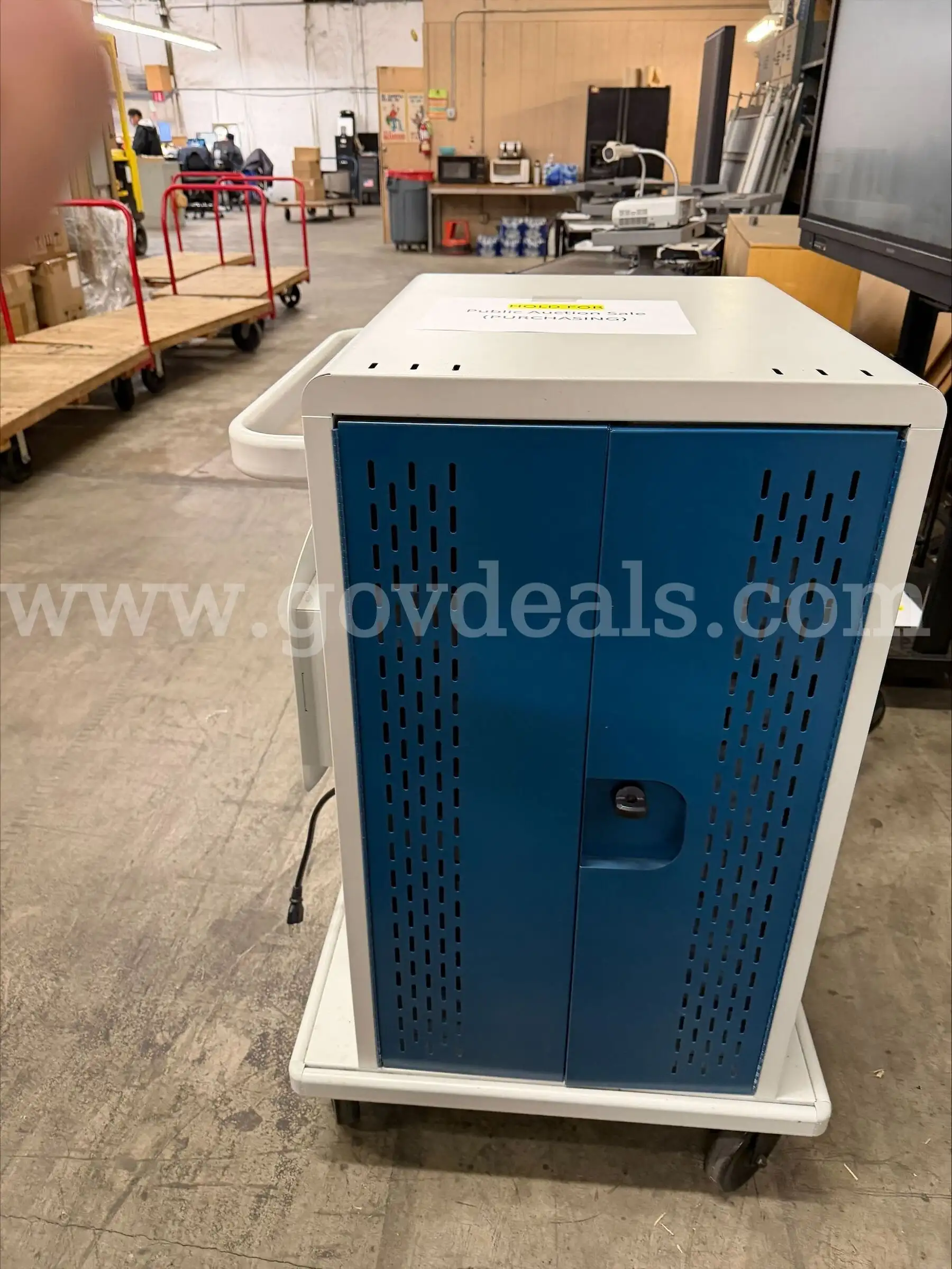 Two Mobile Charging Carts