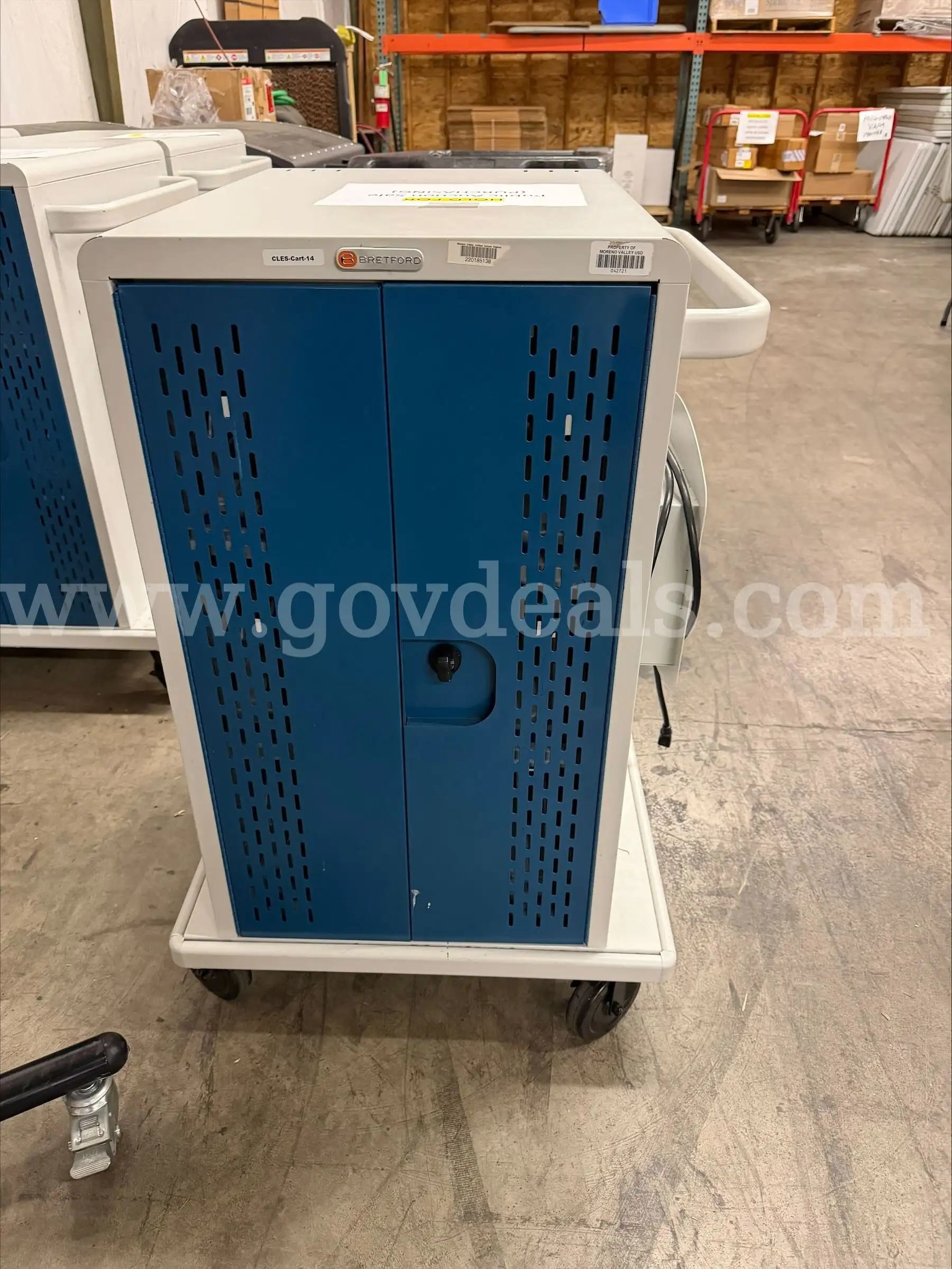 Two Mobile Charging Carts