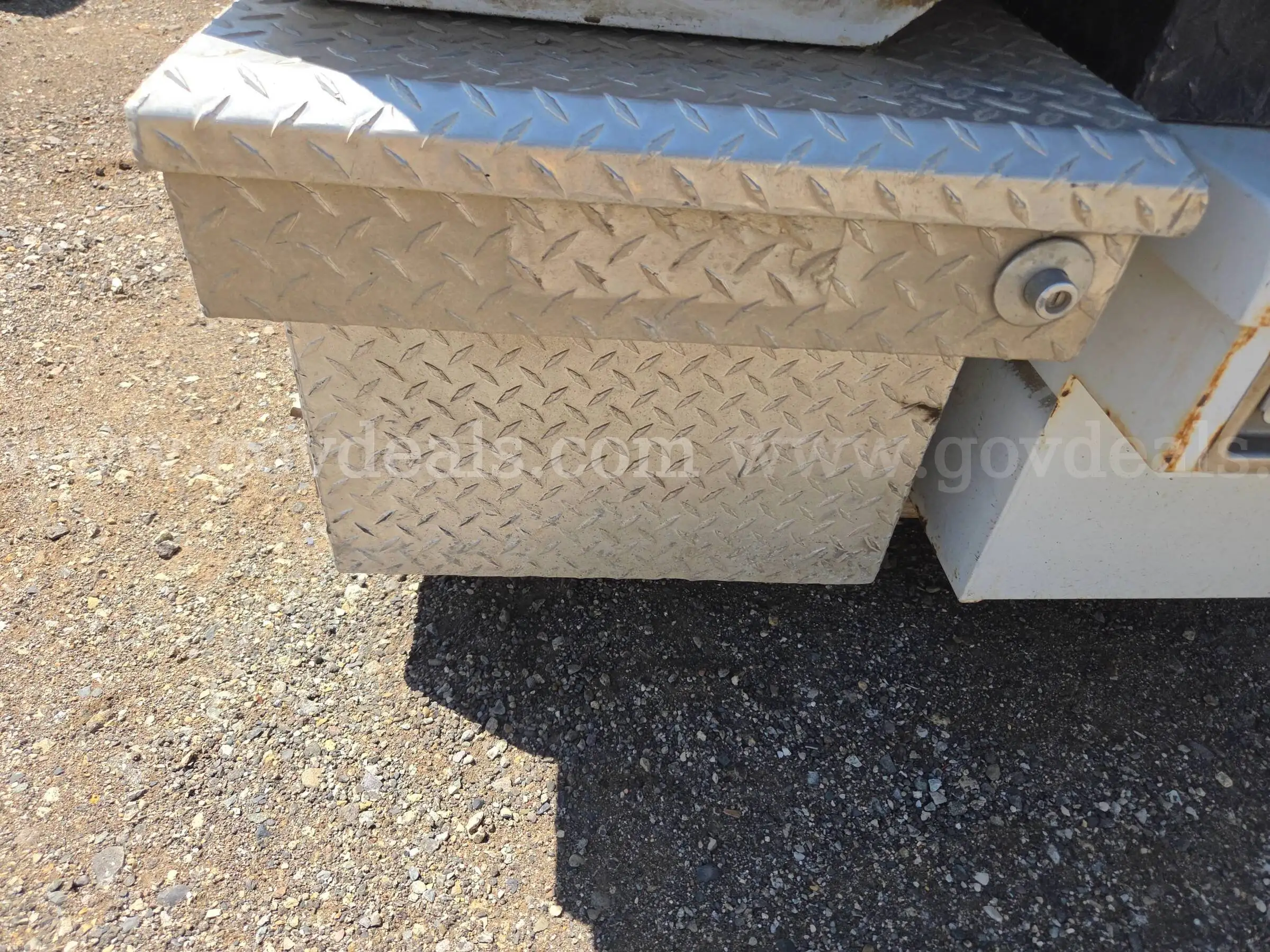 Aluminum Topside Truck Toolbox Diamond Plate