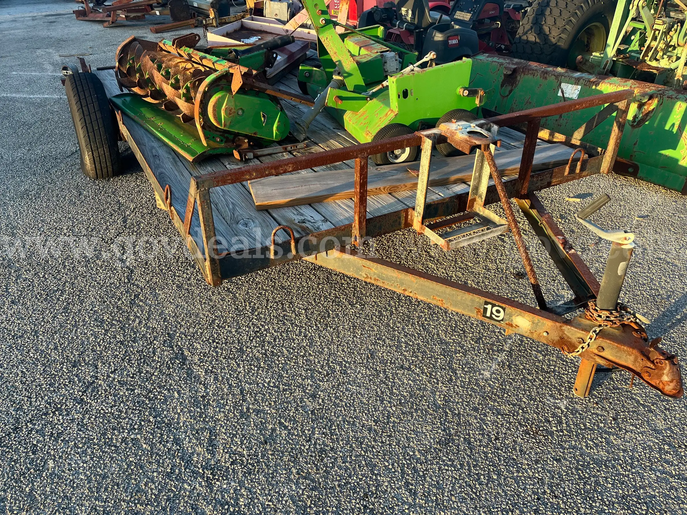 1988 Proline Custom Trailer with Misc. equip attachements