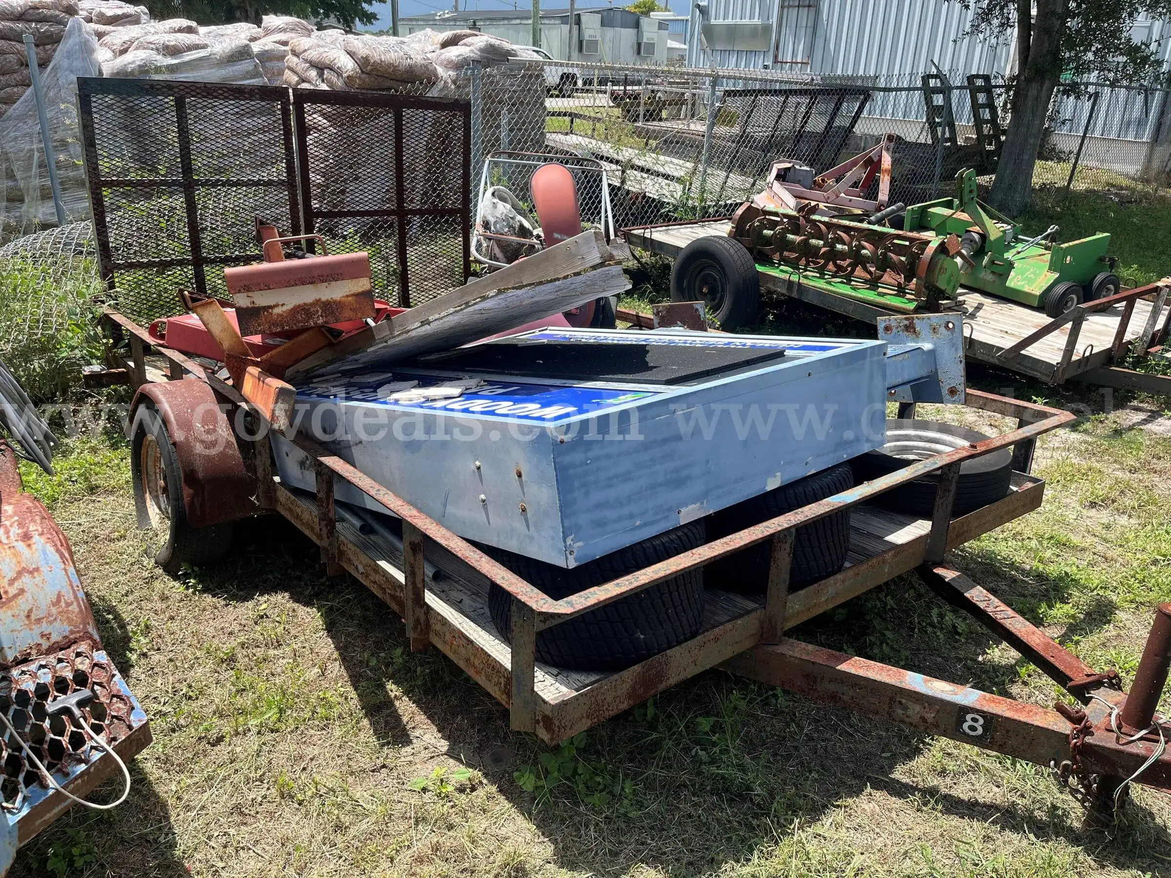 1988 Proline Enterprise Trailer w Misc Items