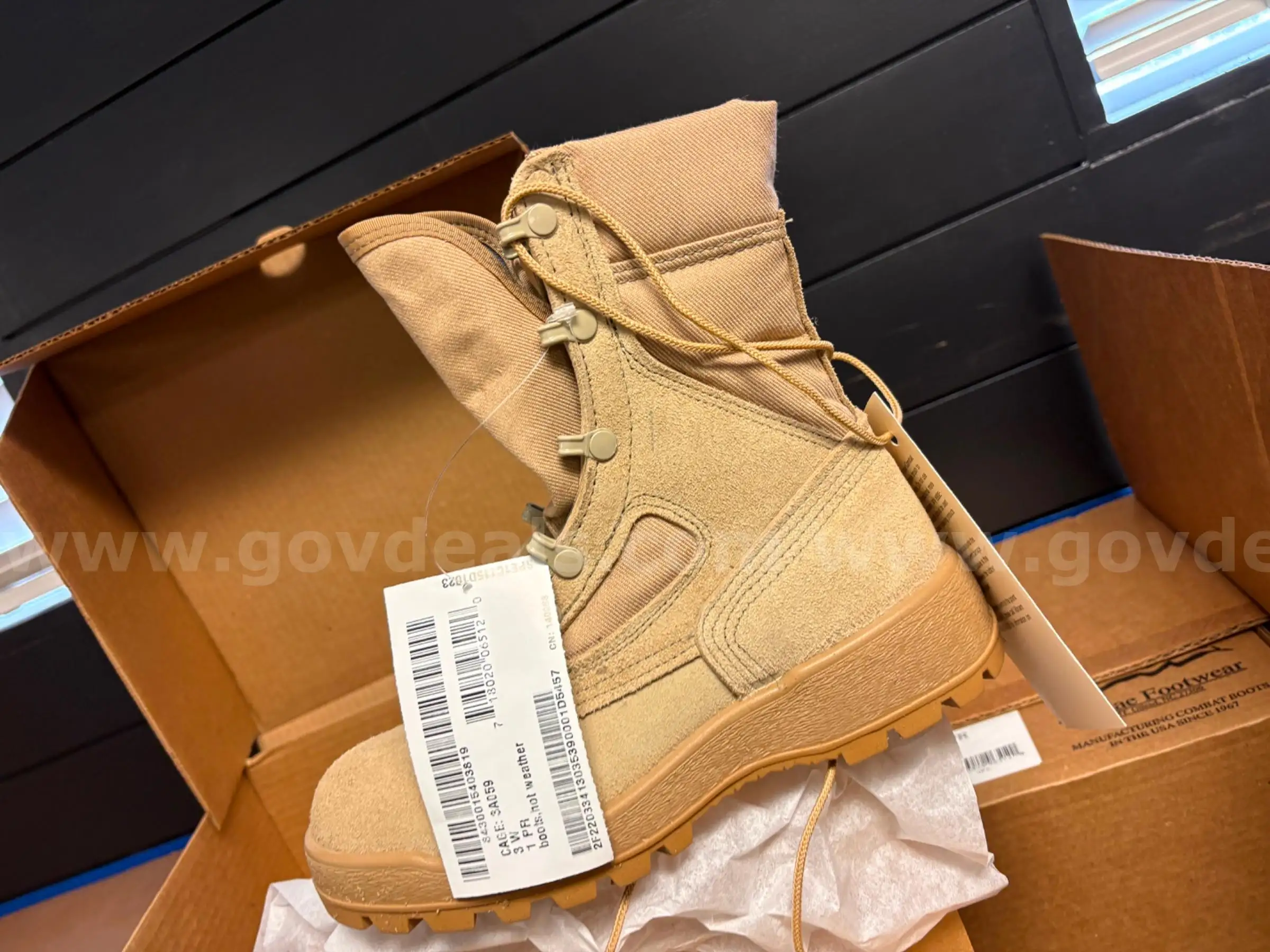 Mcrae Combat Boots (various Sizes)