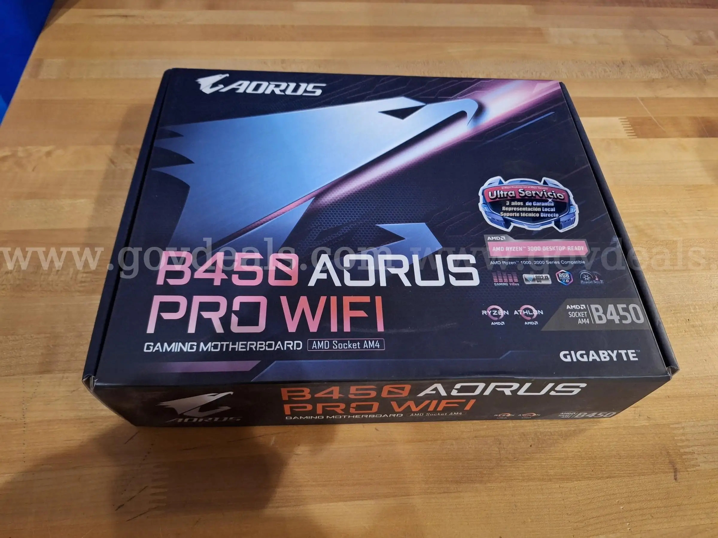 Gigabyte AORUS B450 Pro Wifi Mother Board