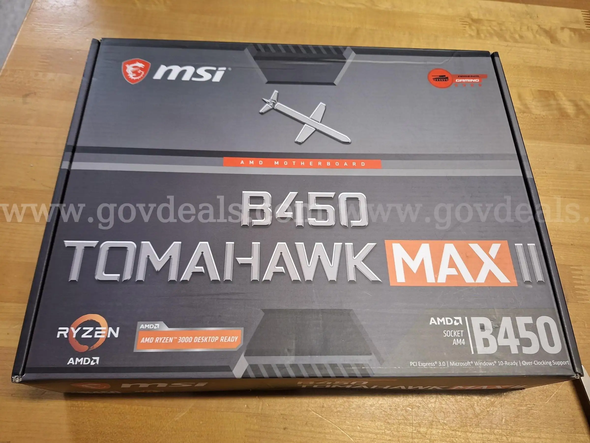 MSI AMD B450 Tomahawk Max II AM4