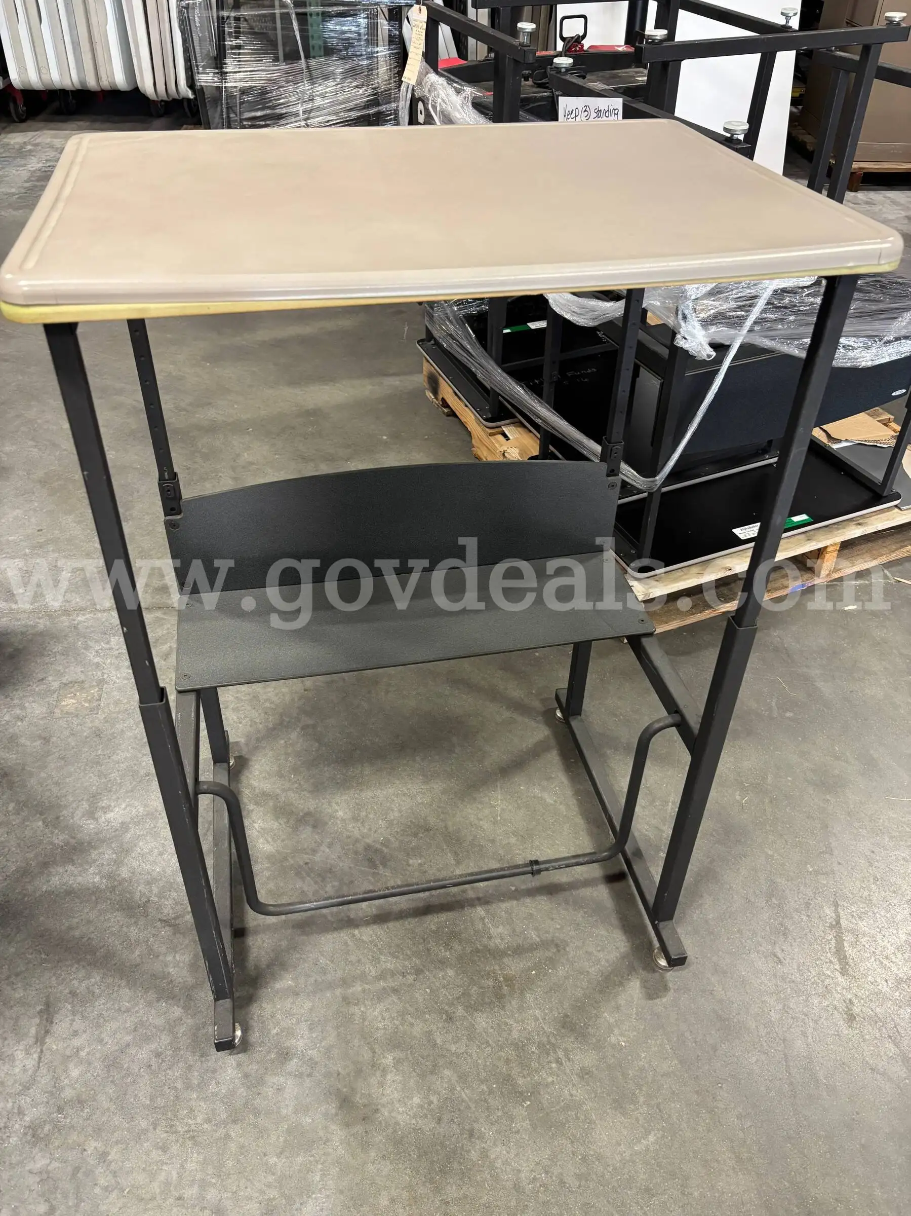 Standing Laptop Podium Desk Table (Lot of 3) WVE
