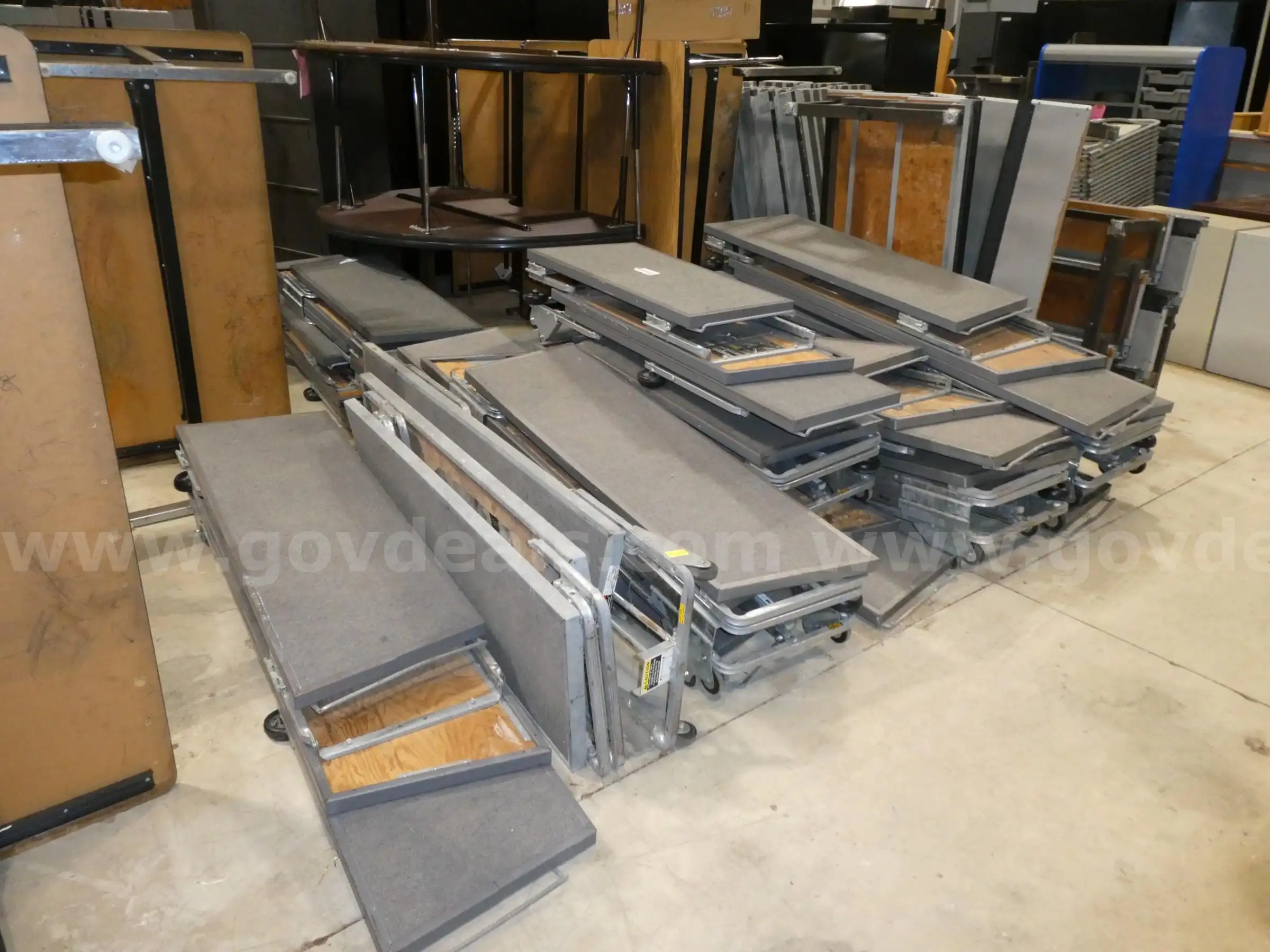 Approximately 20 - Portable Folding Choral Risers