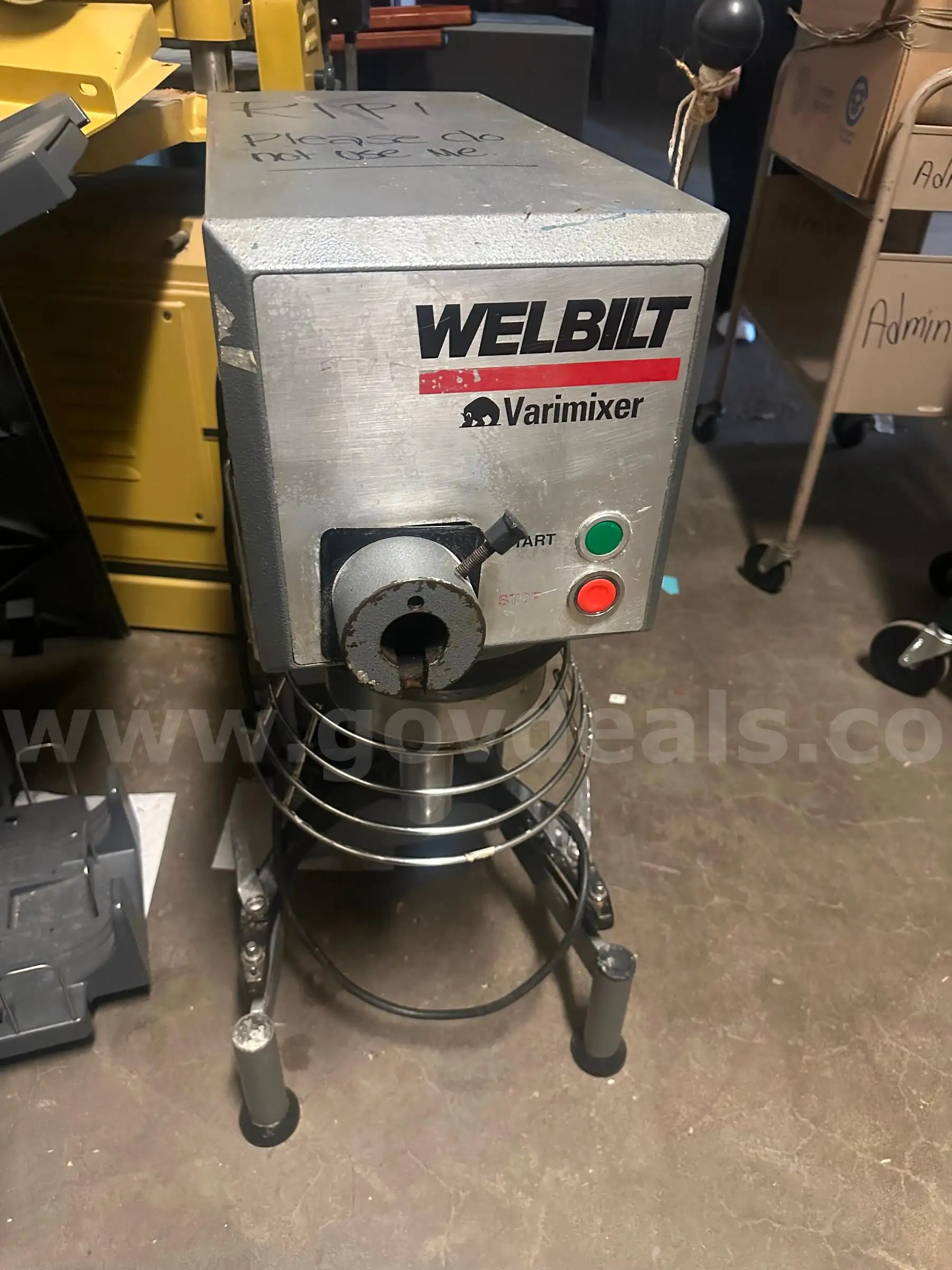 BROKEN Welbilt Varimixer