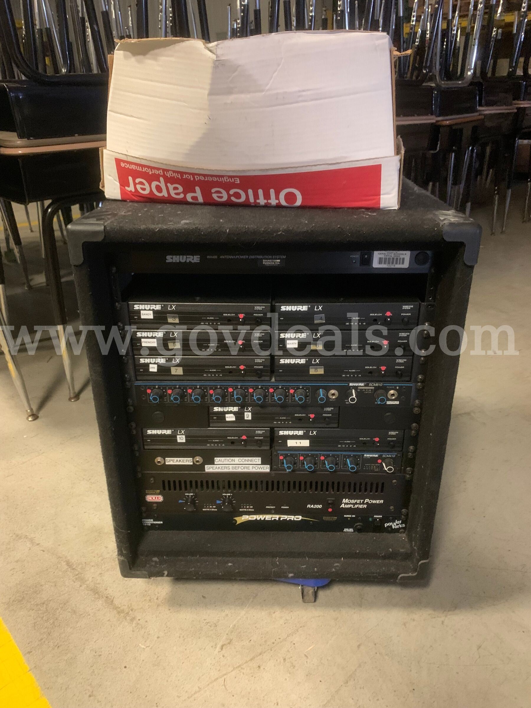 SHURE WA405 Antenna Power Distribution System