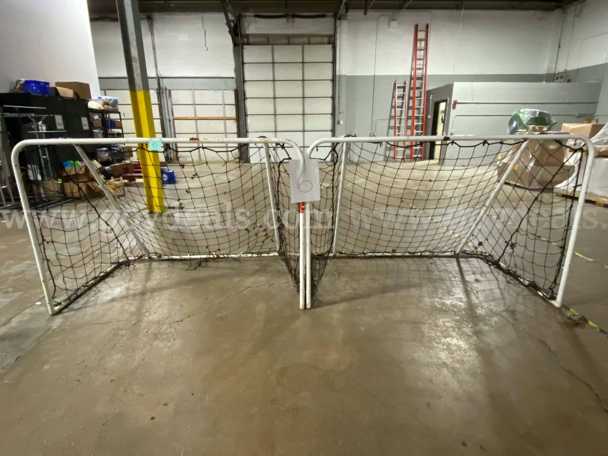 Set of 2 micro soccer goals