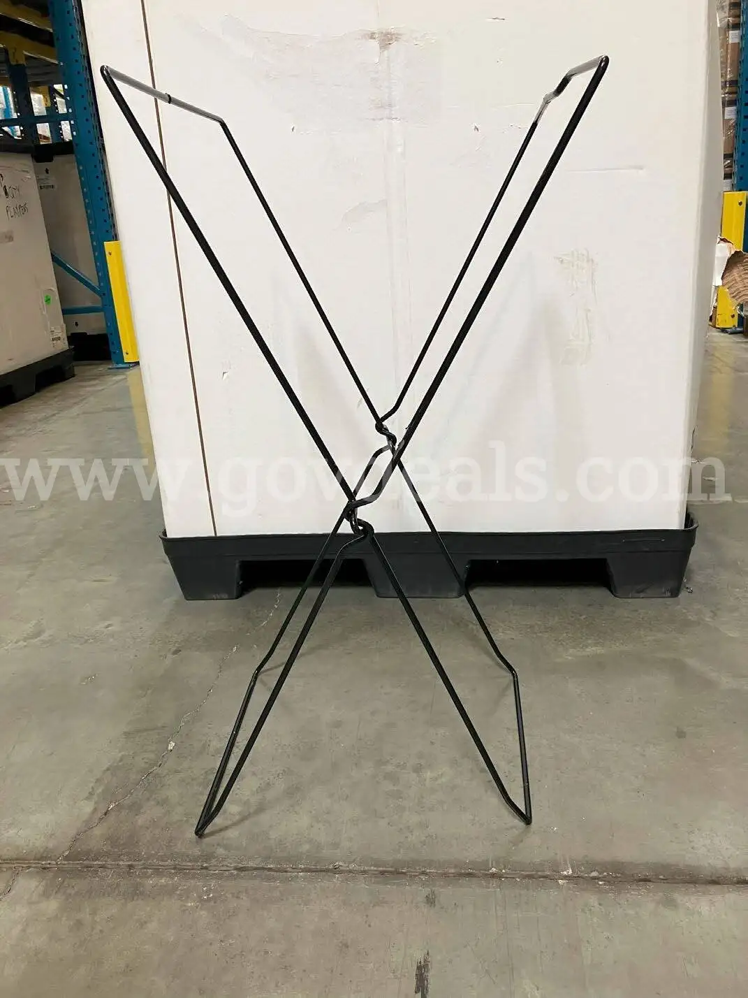 Bulk Lot of 174 Medline Clothing Hamper Stands 38H x 14W (Folding Wire Frames)
