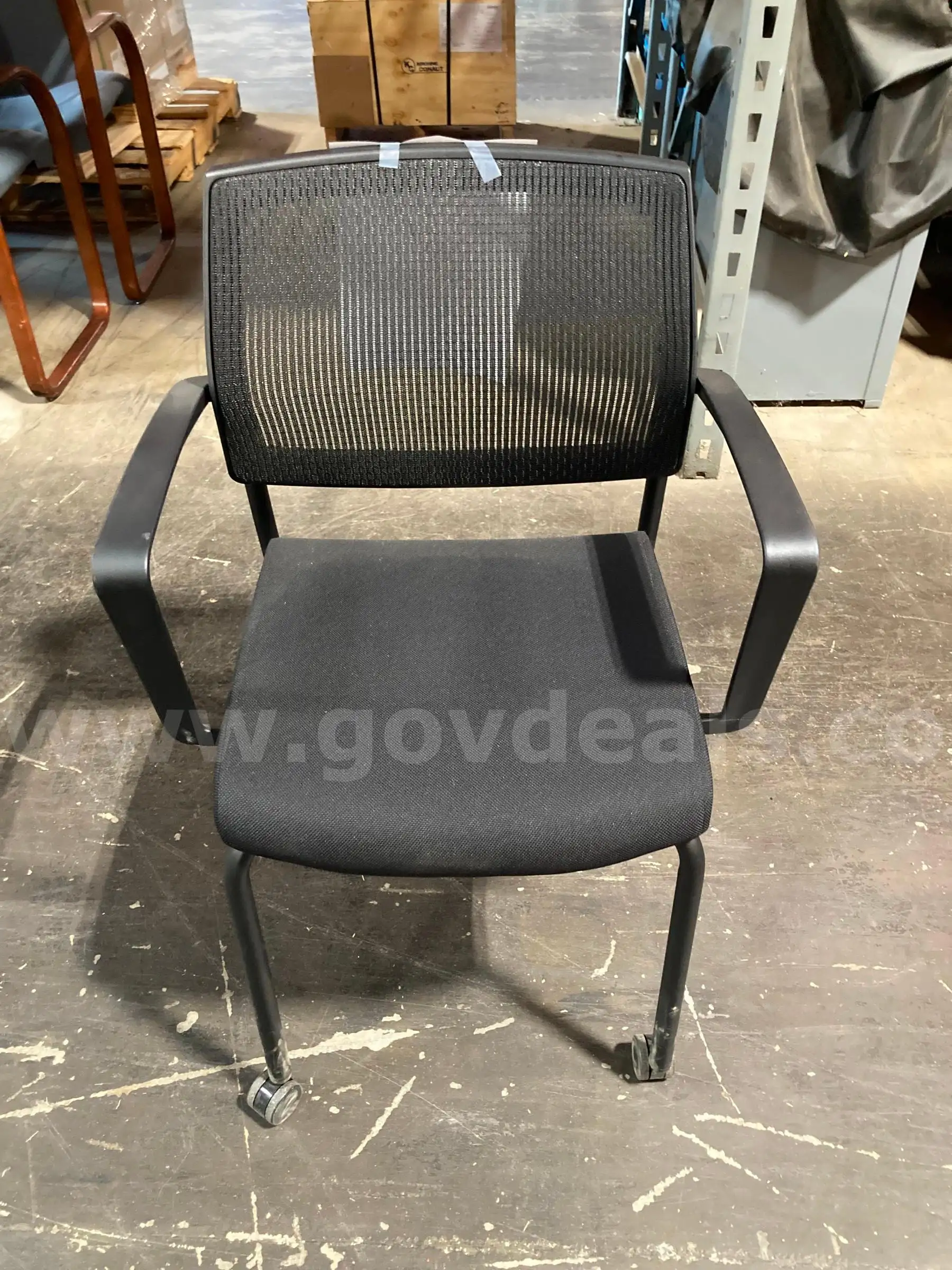 Black Rolling Chair