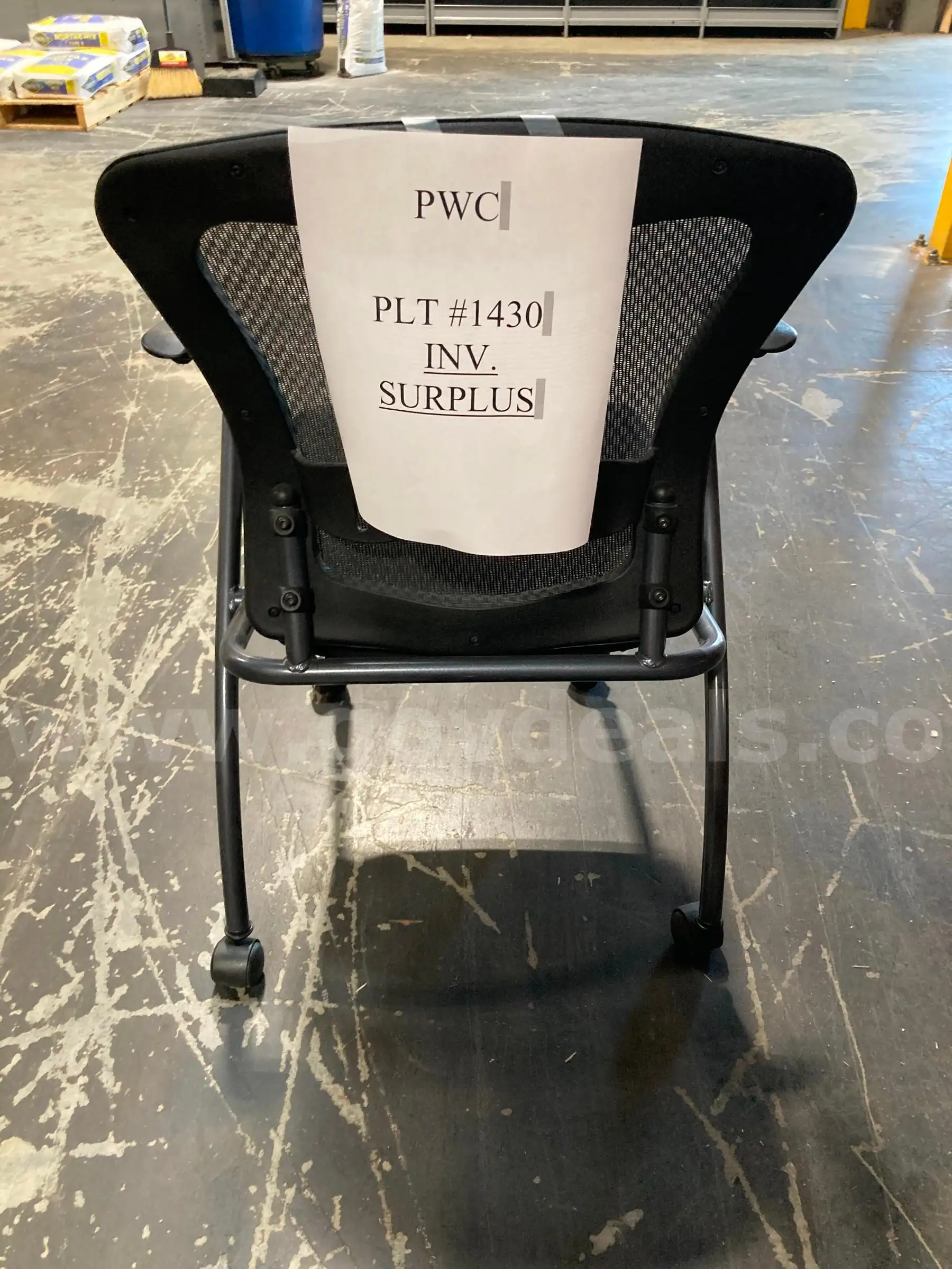 Black Rolling Chair