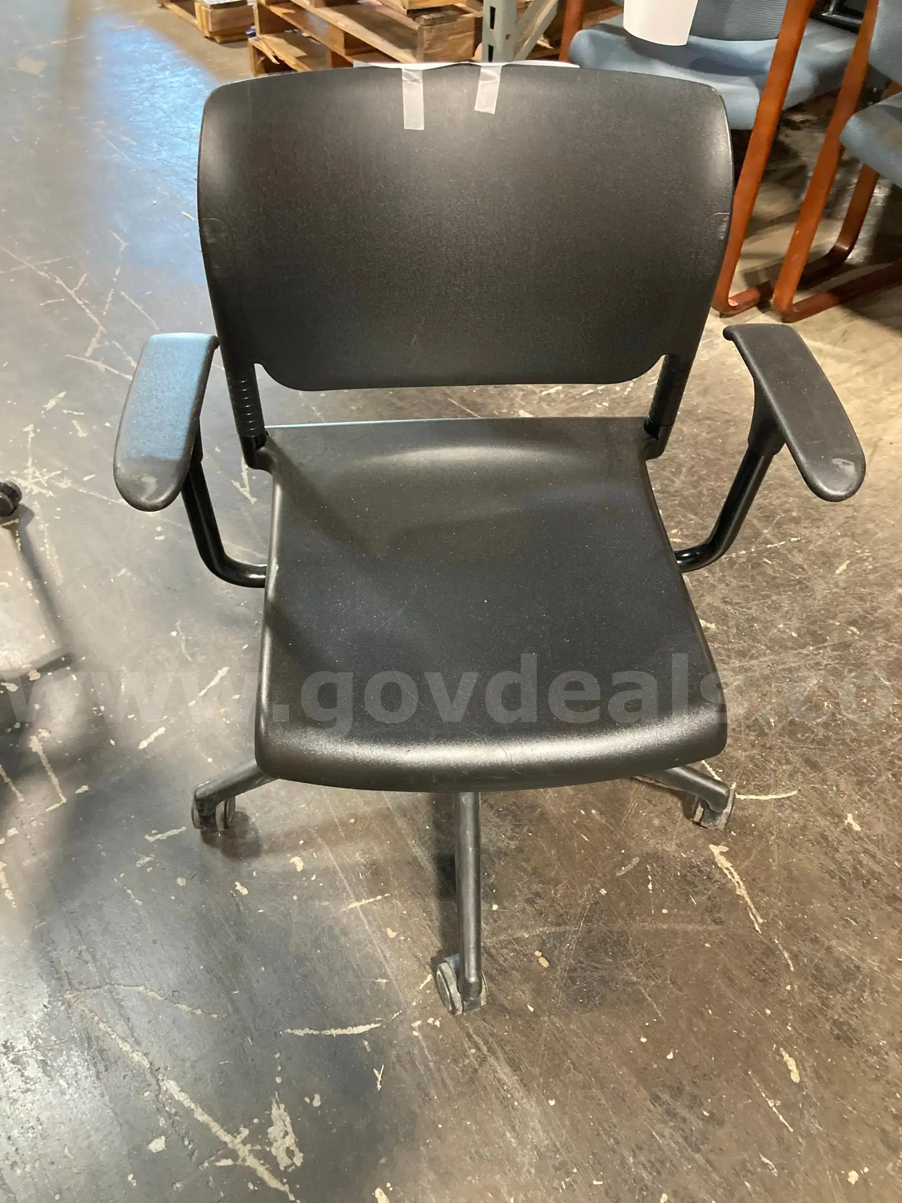Black Rolling Chair