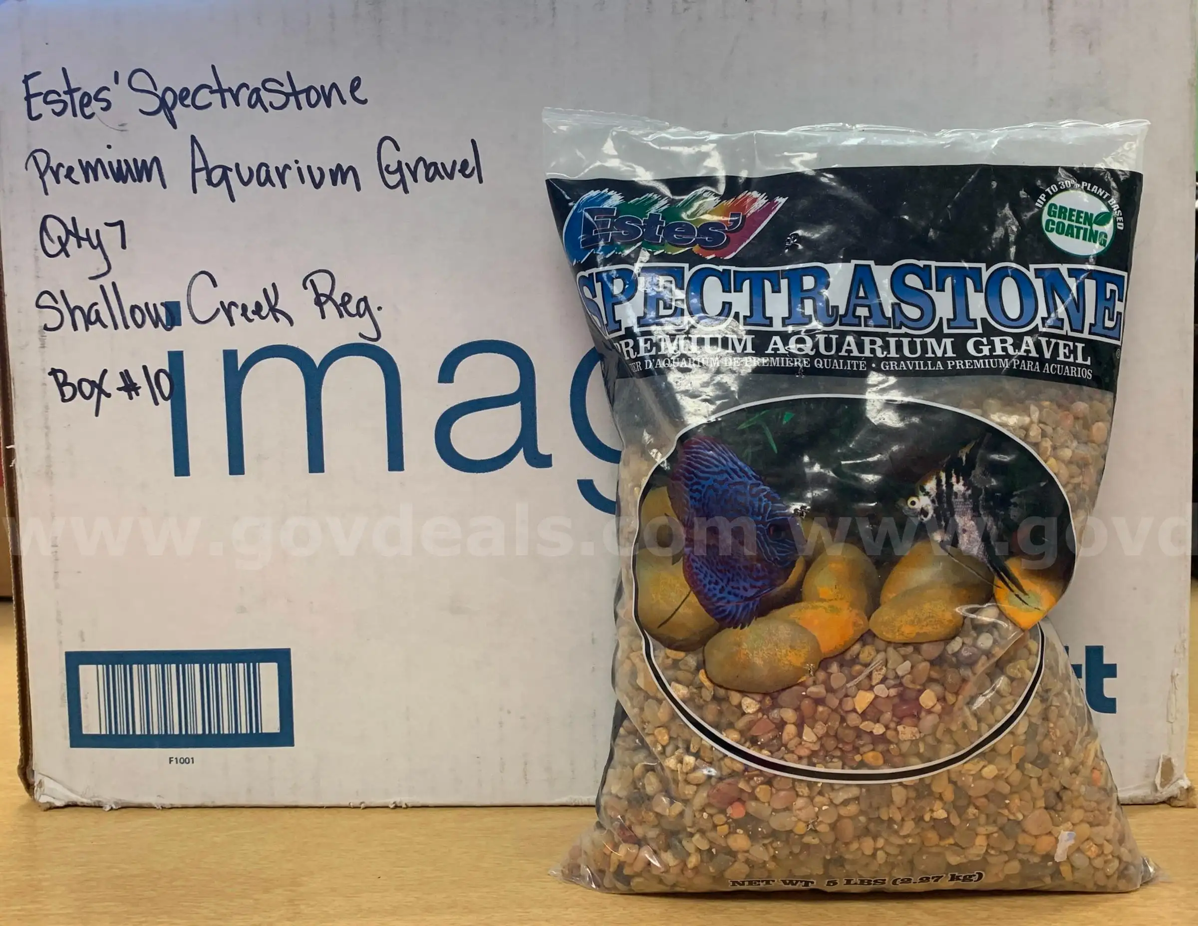 Estes Spectrastone Premium Aquarium Gravel Shallow Creek Color