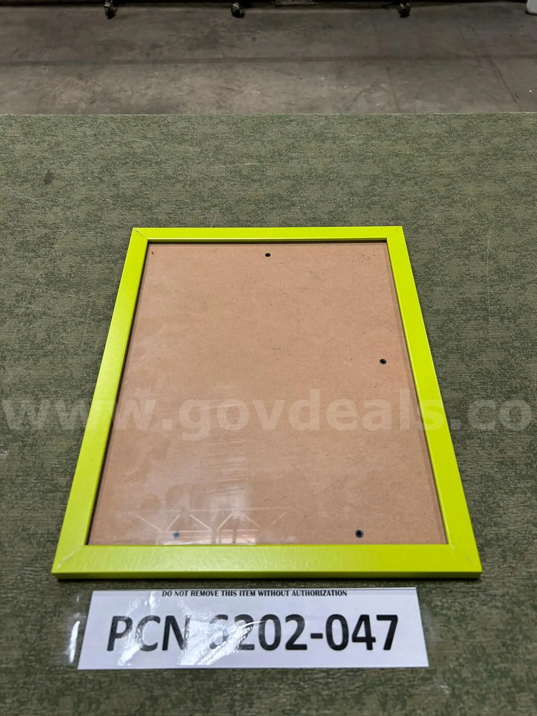 Picture Frame Wood Green