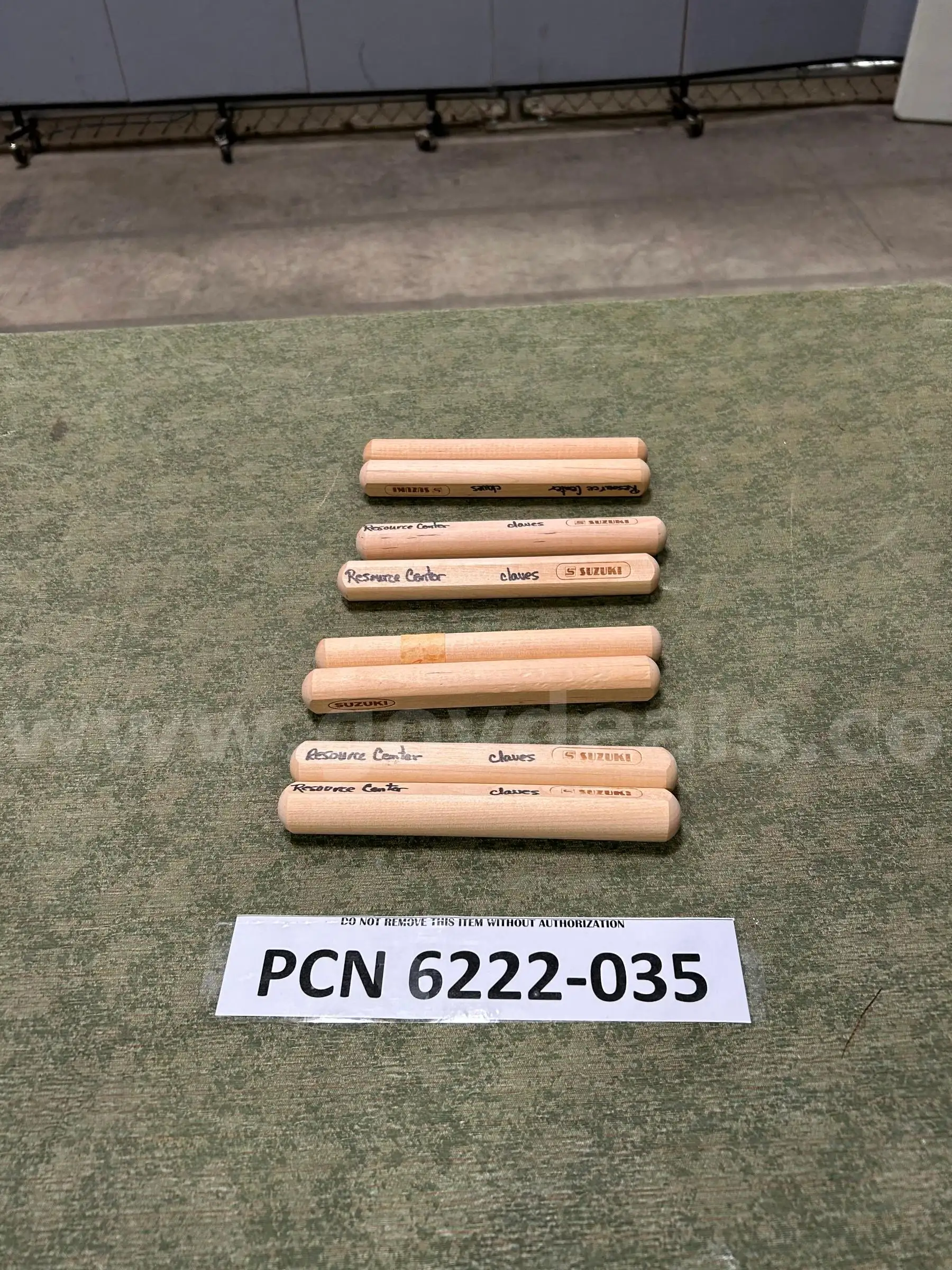 Rhythm Sticks Suzuki Clave Wood (4 sets of 2)